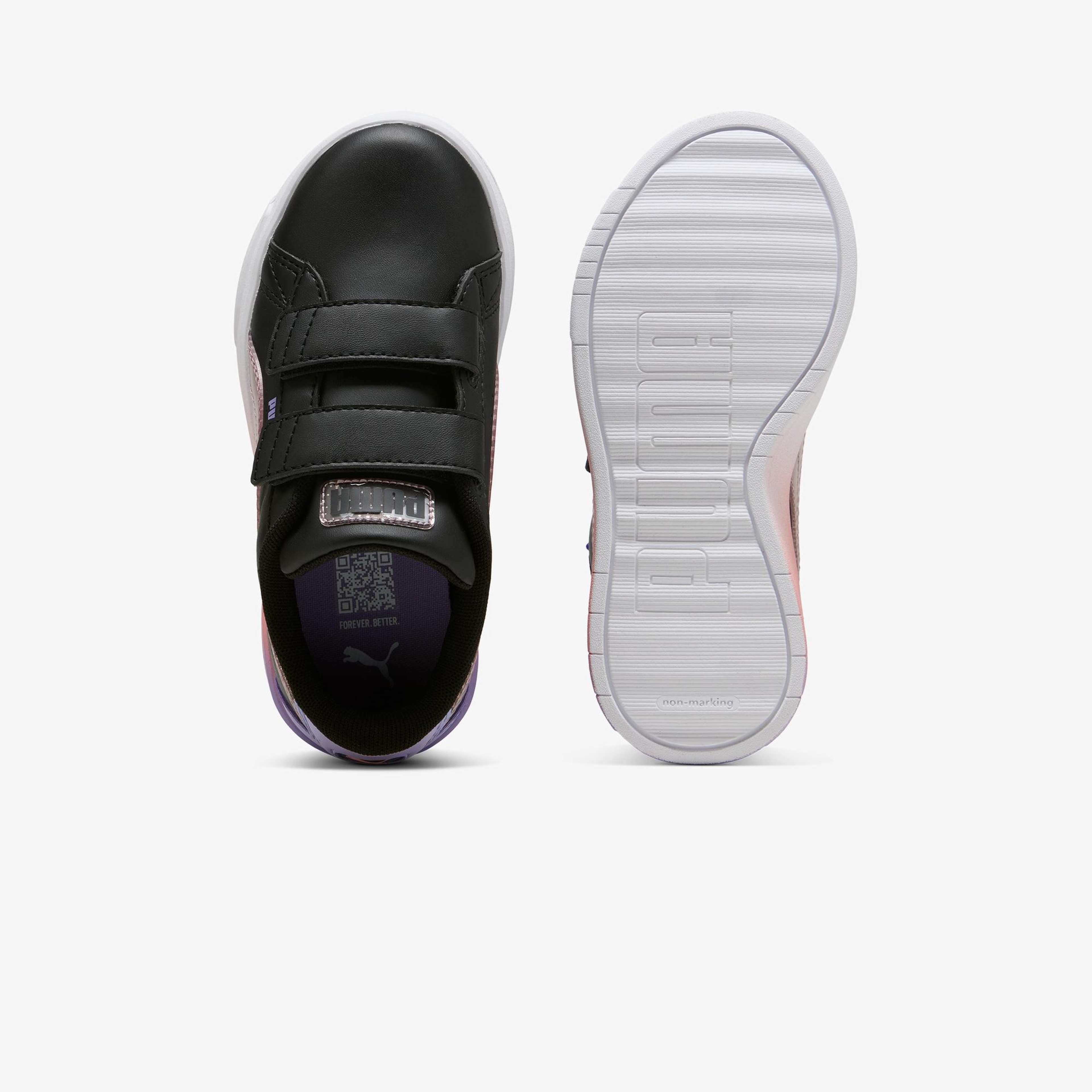 Puma Jada Classic Blurry Dreams V Çocuk Siyah Spor Ayakkabı
