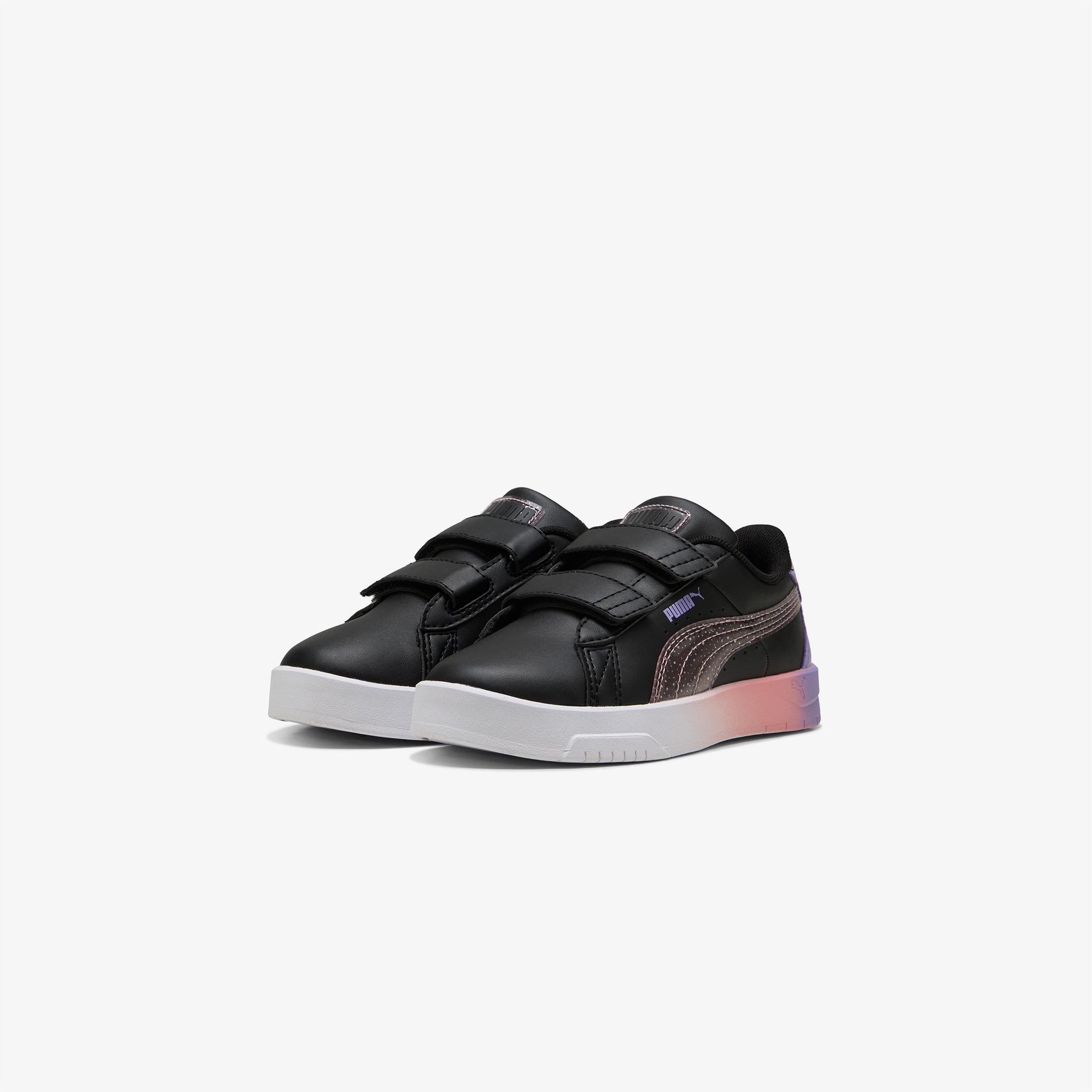 Puma Jada Classic Blurry Dreams V Çocuk Siyah Spor Ayakkabı