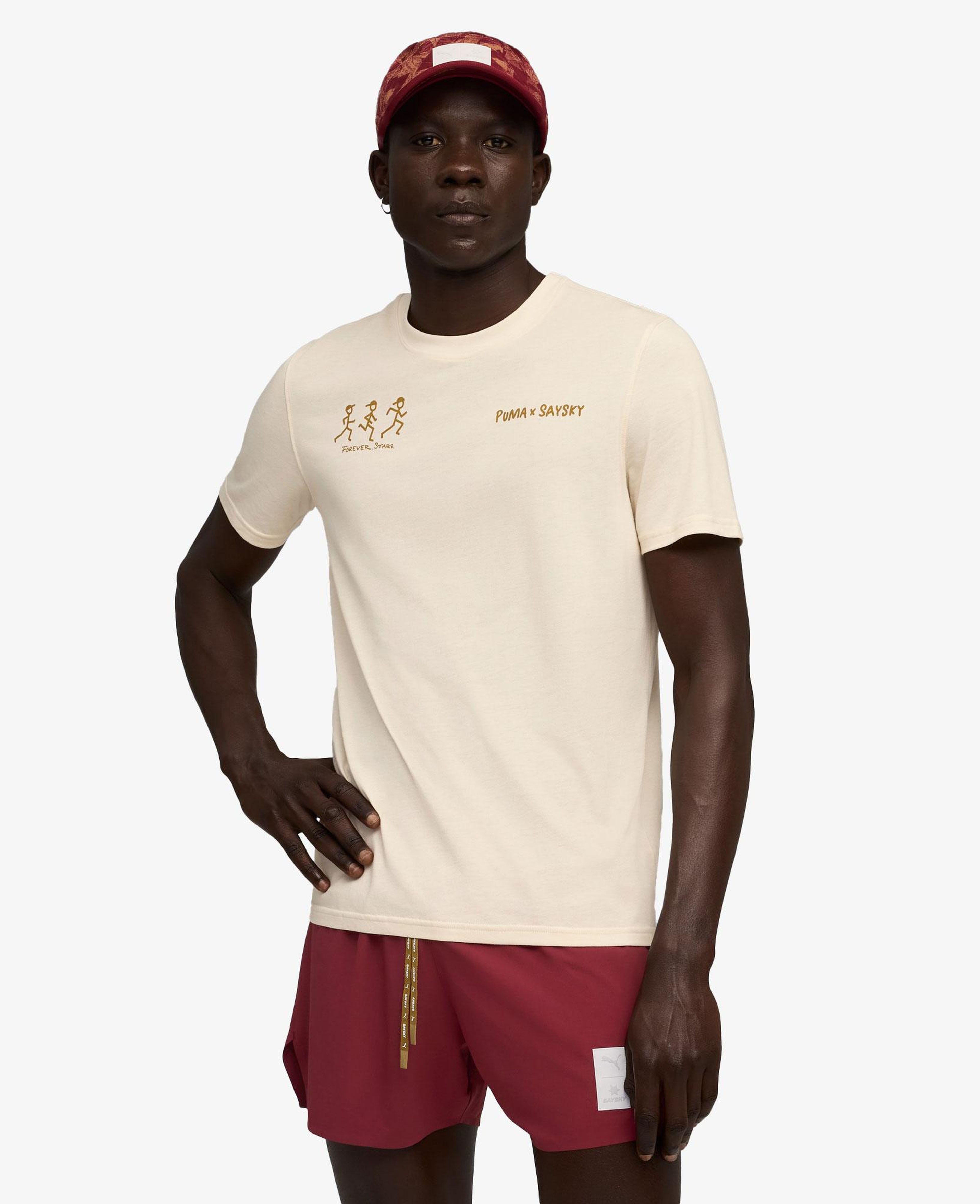 Puma SS Unisex Krem T-Shirt