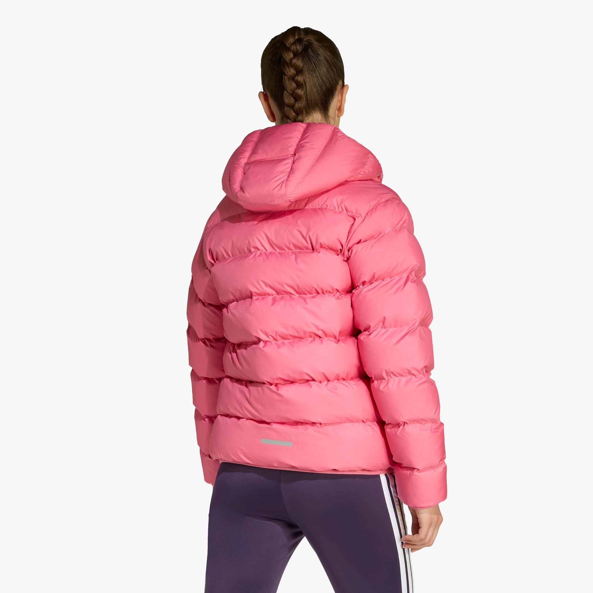 adidas Sentetik Dolgulu Çocuk Pembe Mont