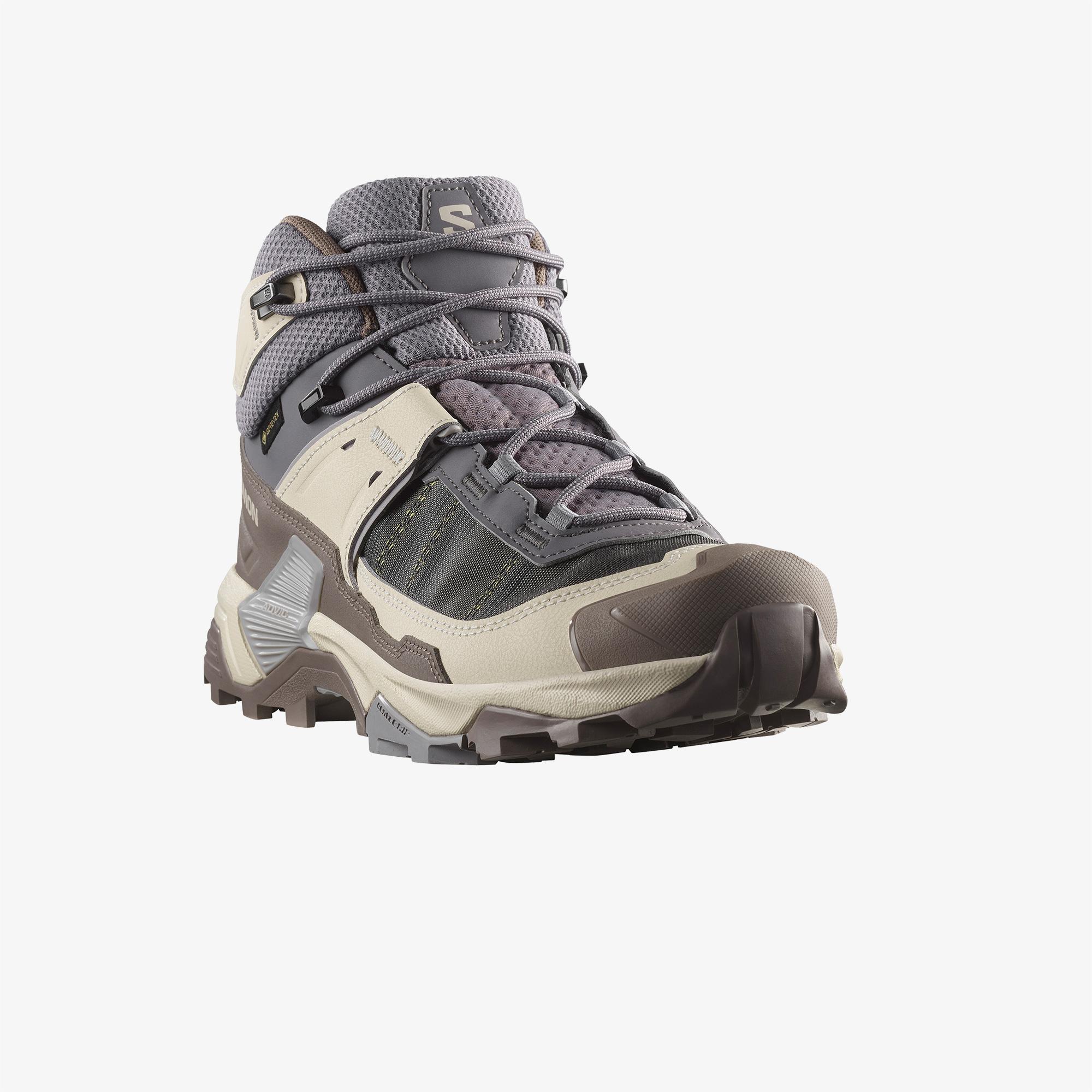 Salomon X Ultra 5 Mid Gore-Tex Kadın Gri Bot