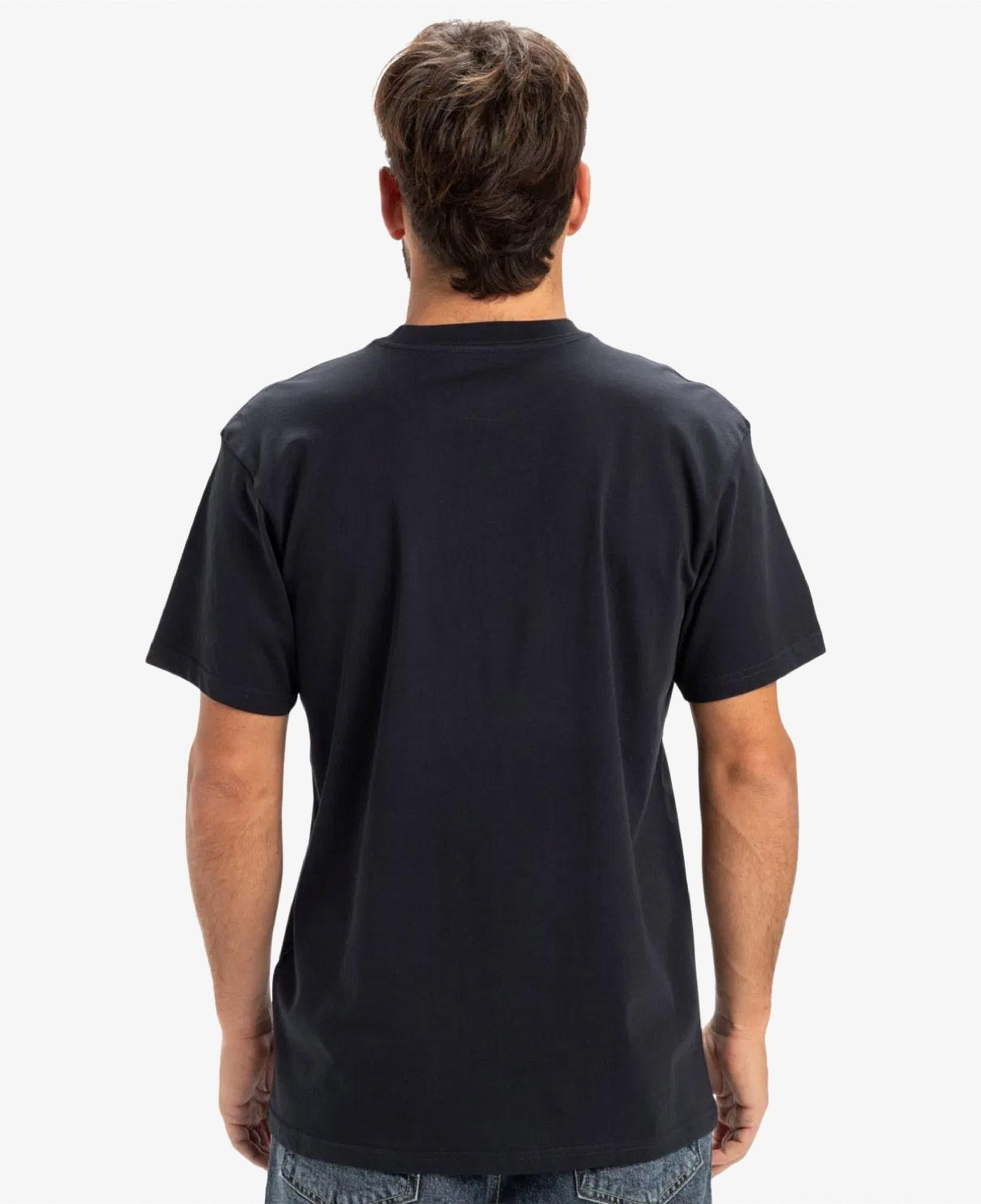 Quiksilver Ev Gradient Box Ss Erkek Siyah T-Shirt
