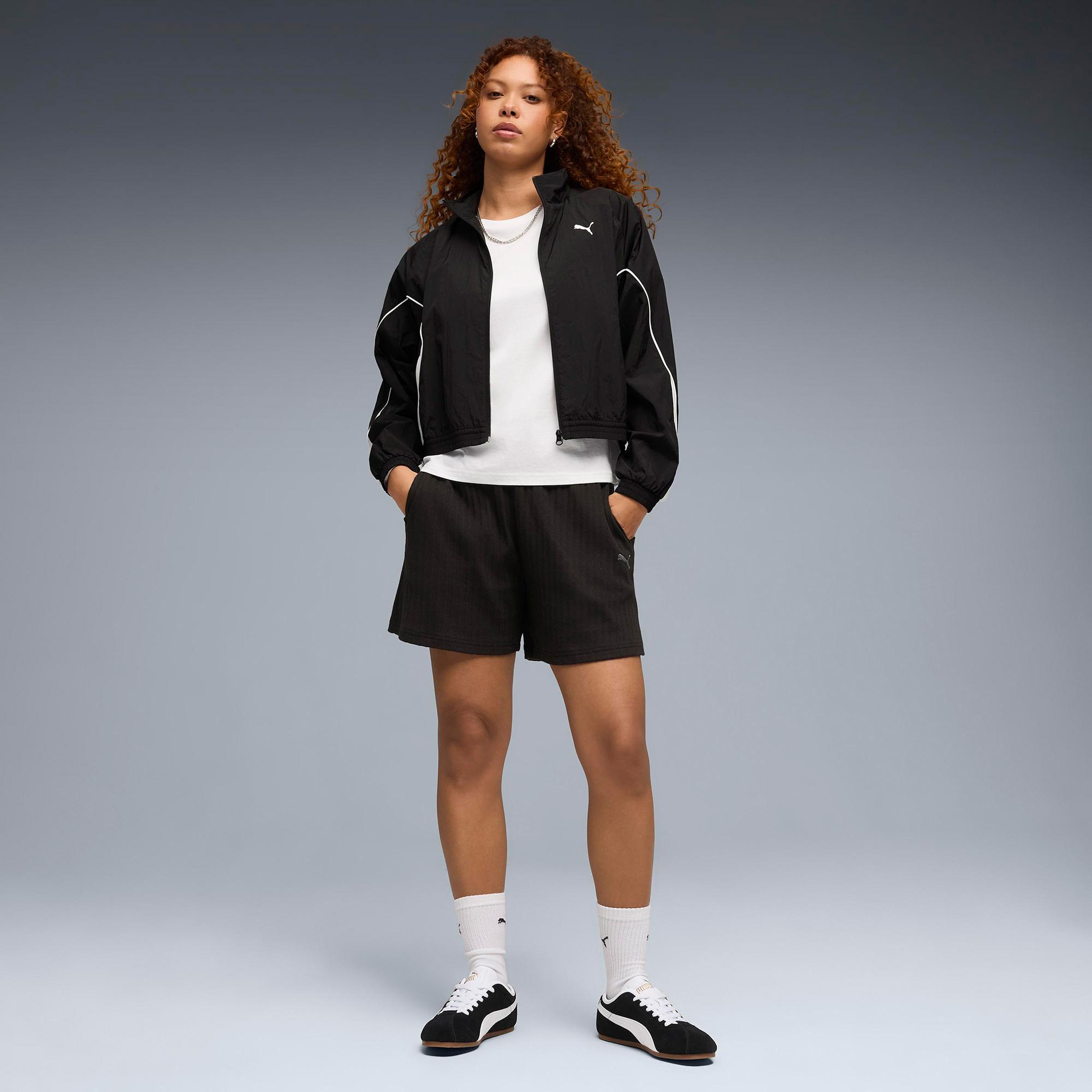 Puma Her High-Waist Kadın Siyah Şort