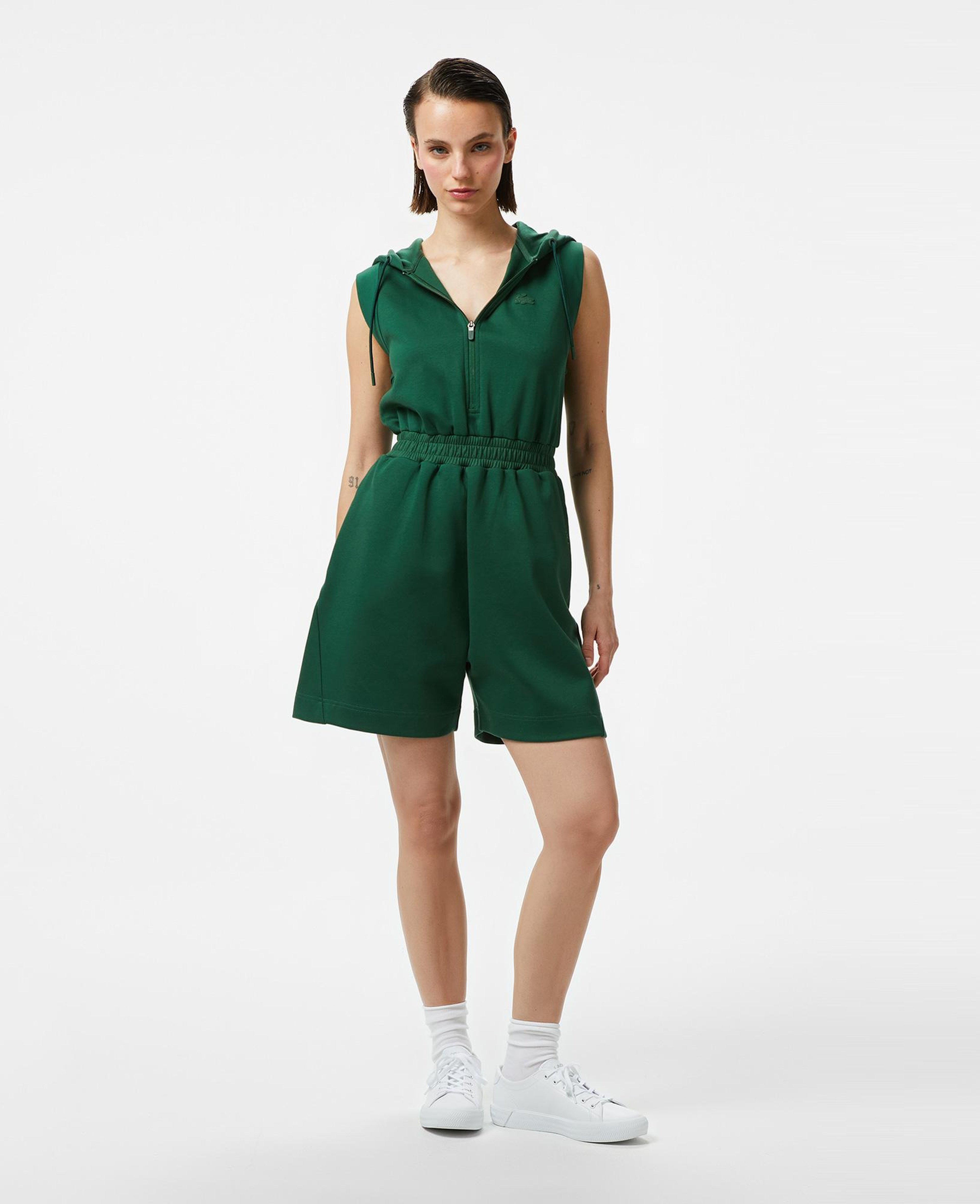 Lacoste House of SuperStep x Lacoste Kadın Yeşil Elbise