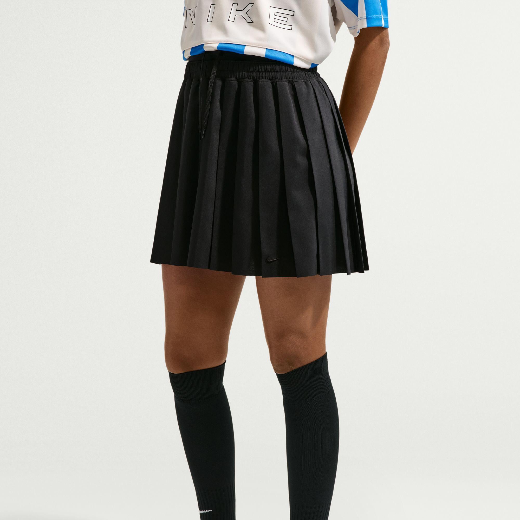Nike Sportswear Pleated Kadın Siyah Etek