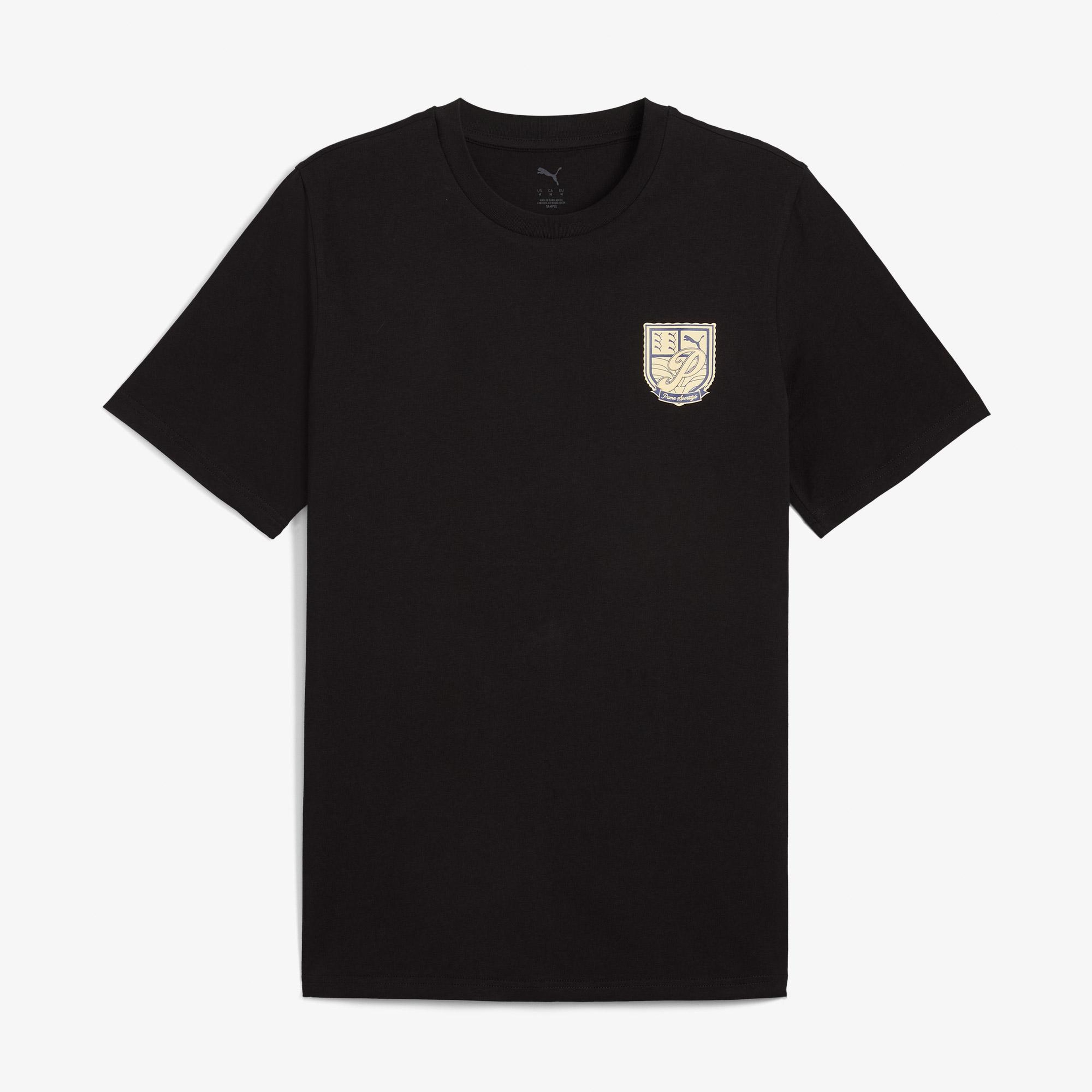 Puma Essentials Sports Legacy Erkek Siyah T-Shirt