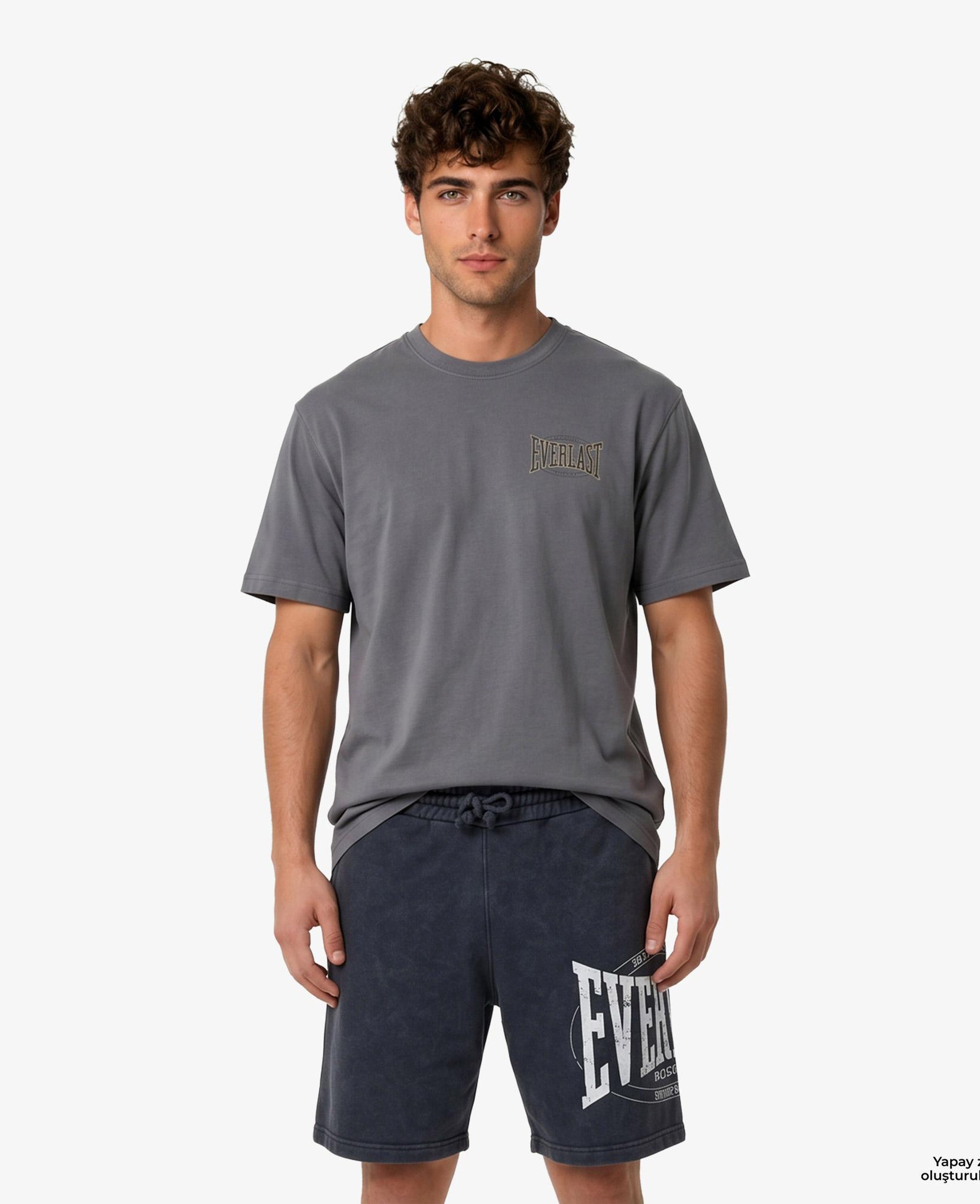 Everlast Authentic Boxing 2.0 Comfort Fit Erkek Yeşil T-Shirt