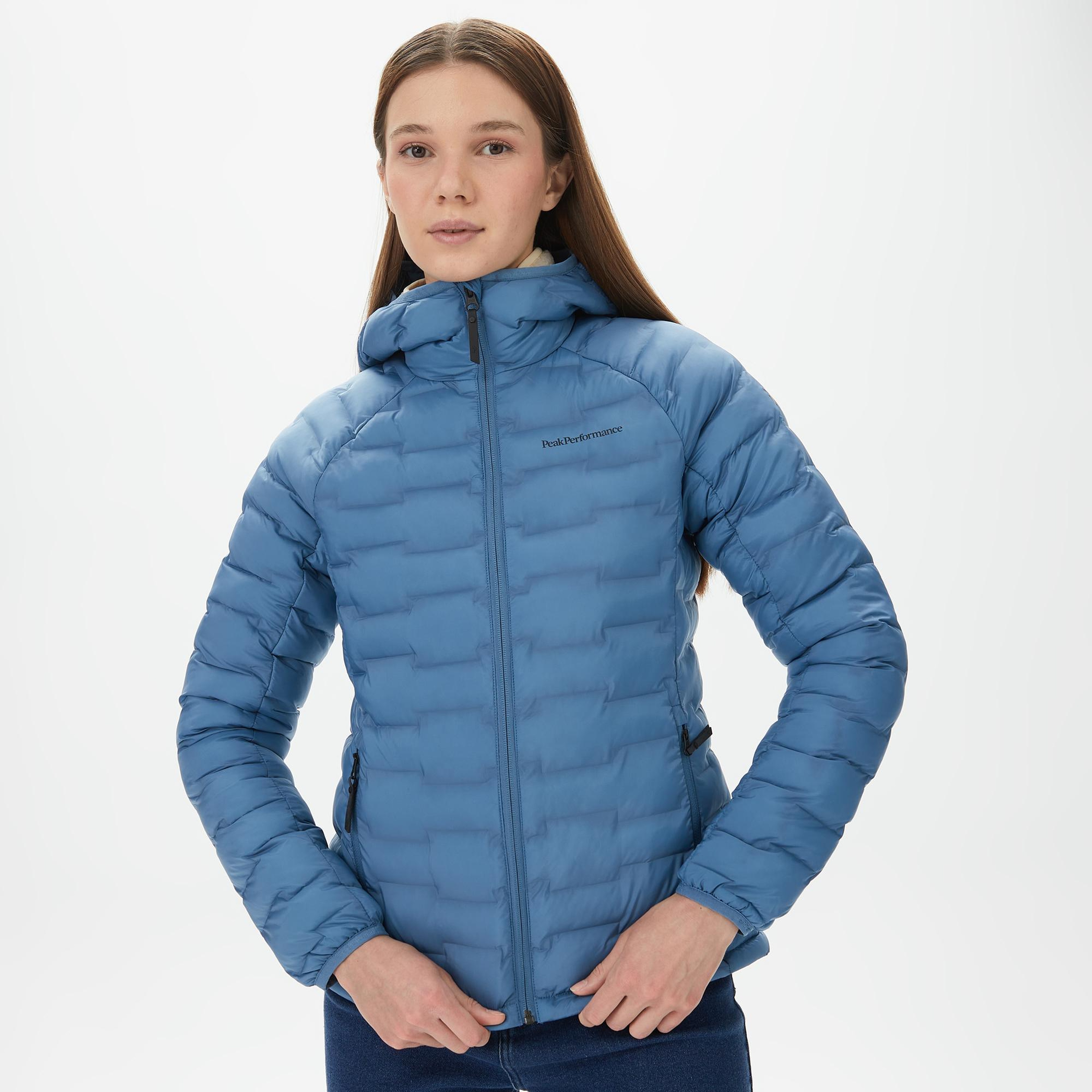 Peak Performance Argon Light Hood Kadın Mavi Outdoor Mont