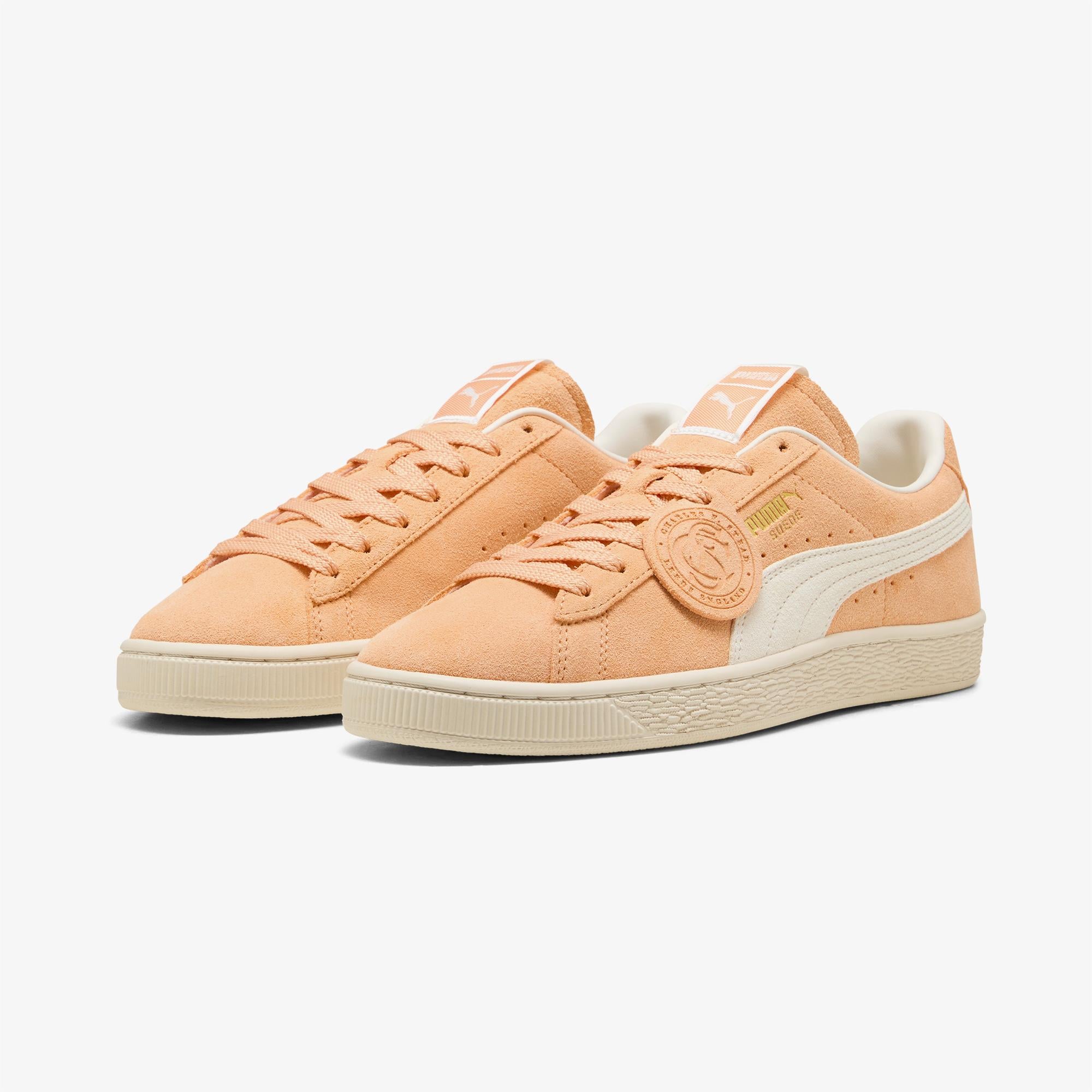Puma Suede Charles F. Stead Kadın Bej Spor Ayakkabı