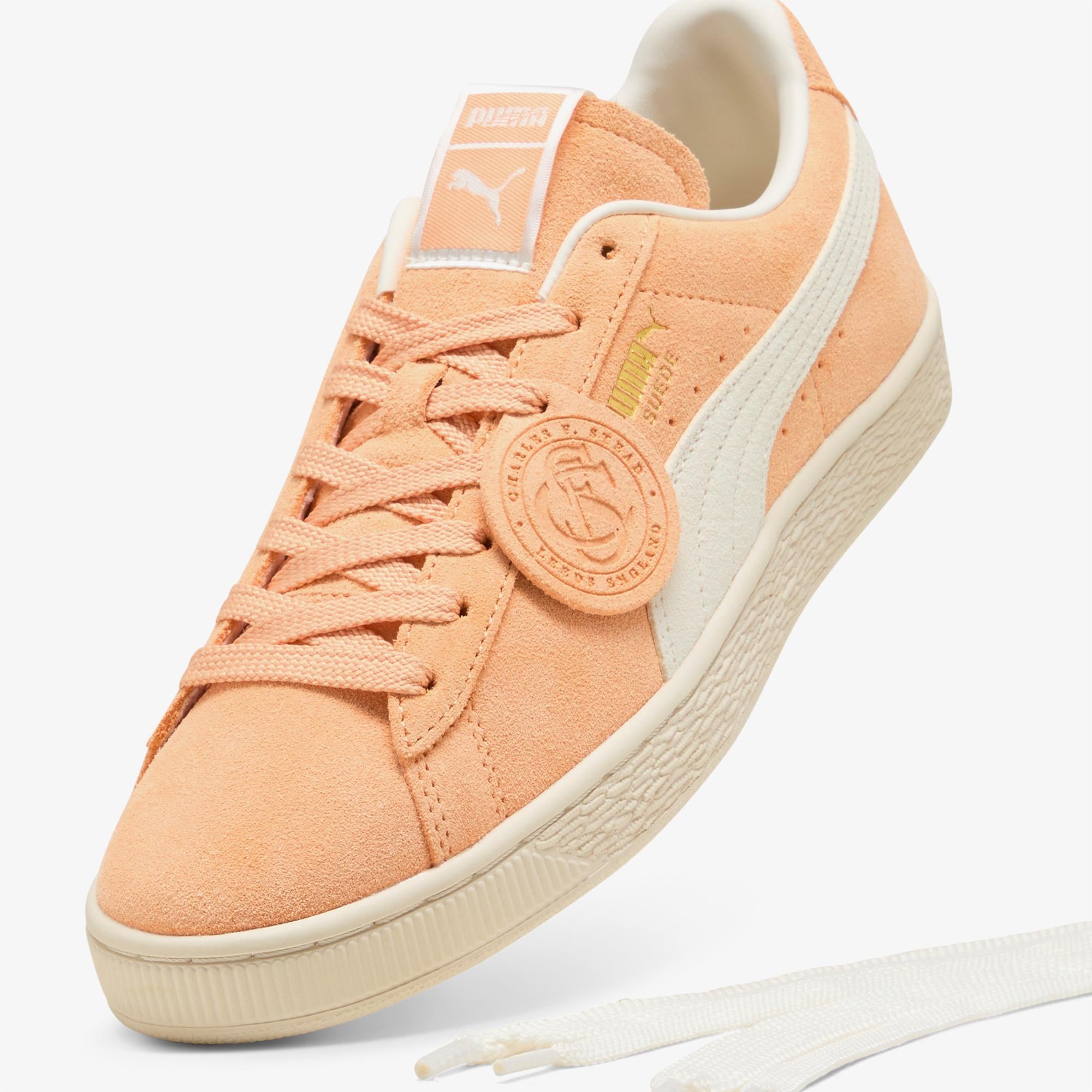Puma Suede Charles F. Stead Kadın Bej Spor Ayakkabı