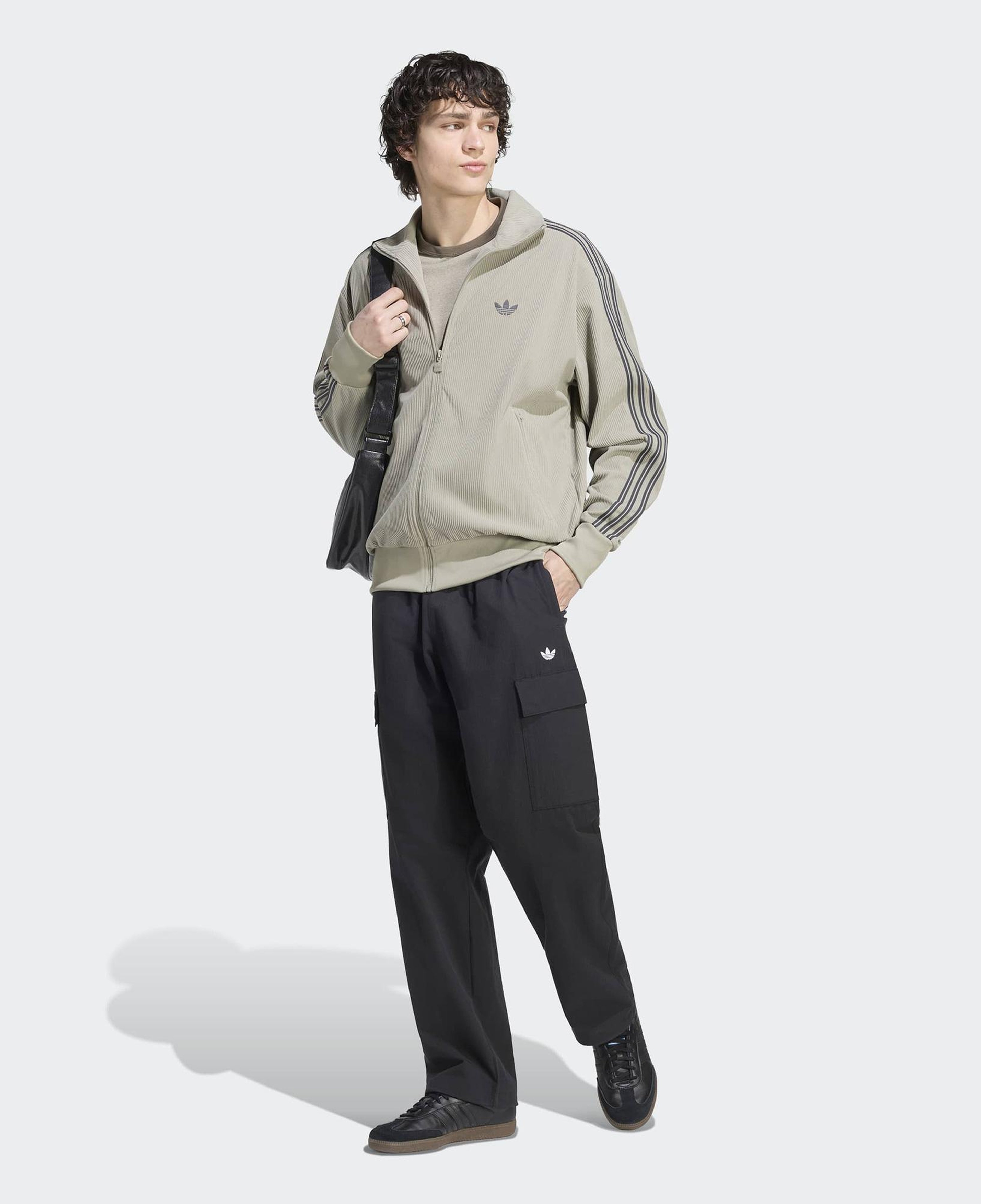 adidas Firebird Erkek Yeşil Sweatshirt