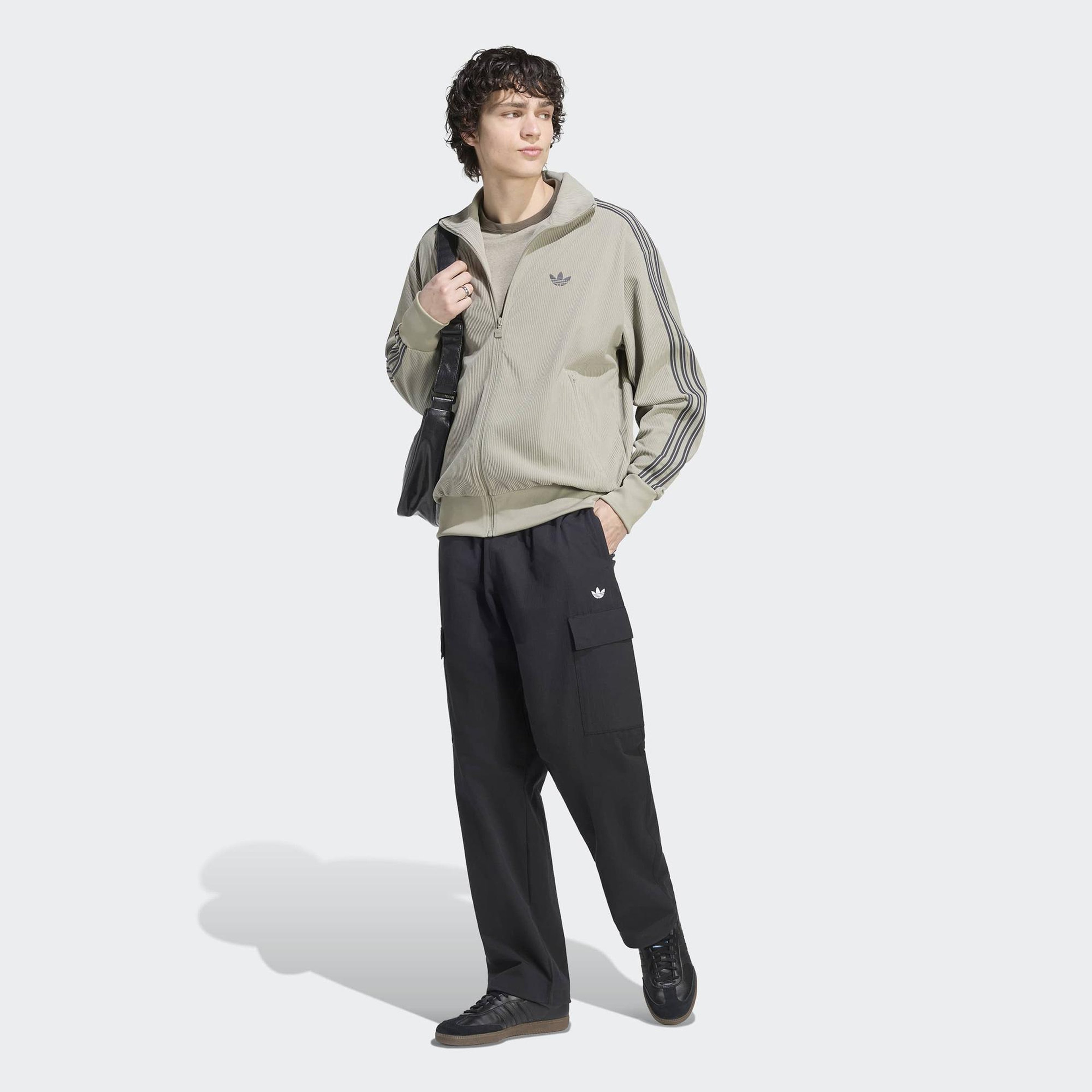 adidas Firebird Erkek Yeşil Sweatshirt