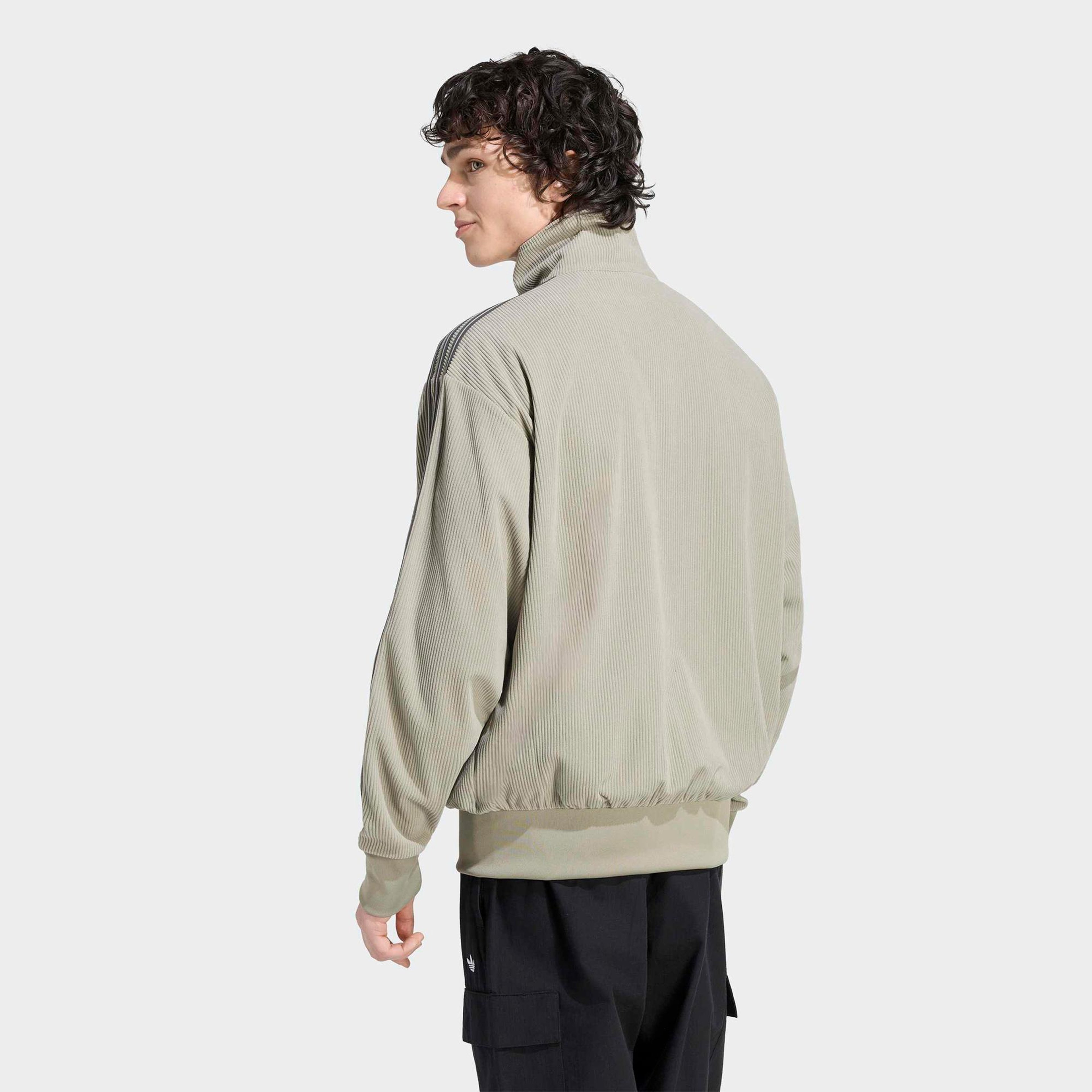 adidas Firebird Erkek Yeşil Sweatshirt