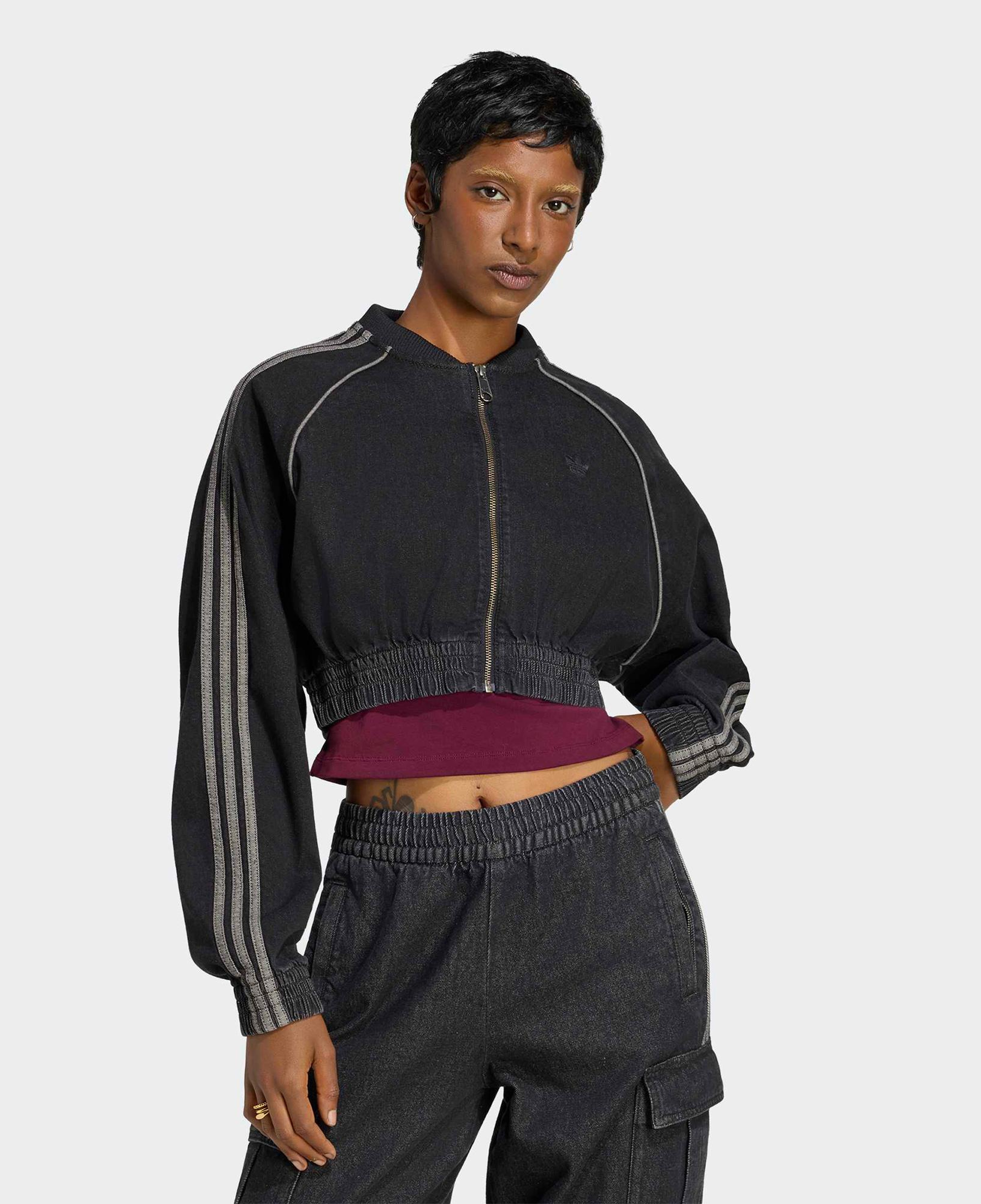 adidas Tracktop Kadın Siyah Ceket