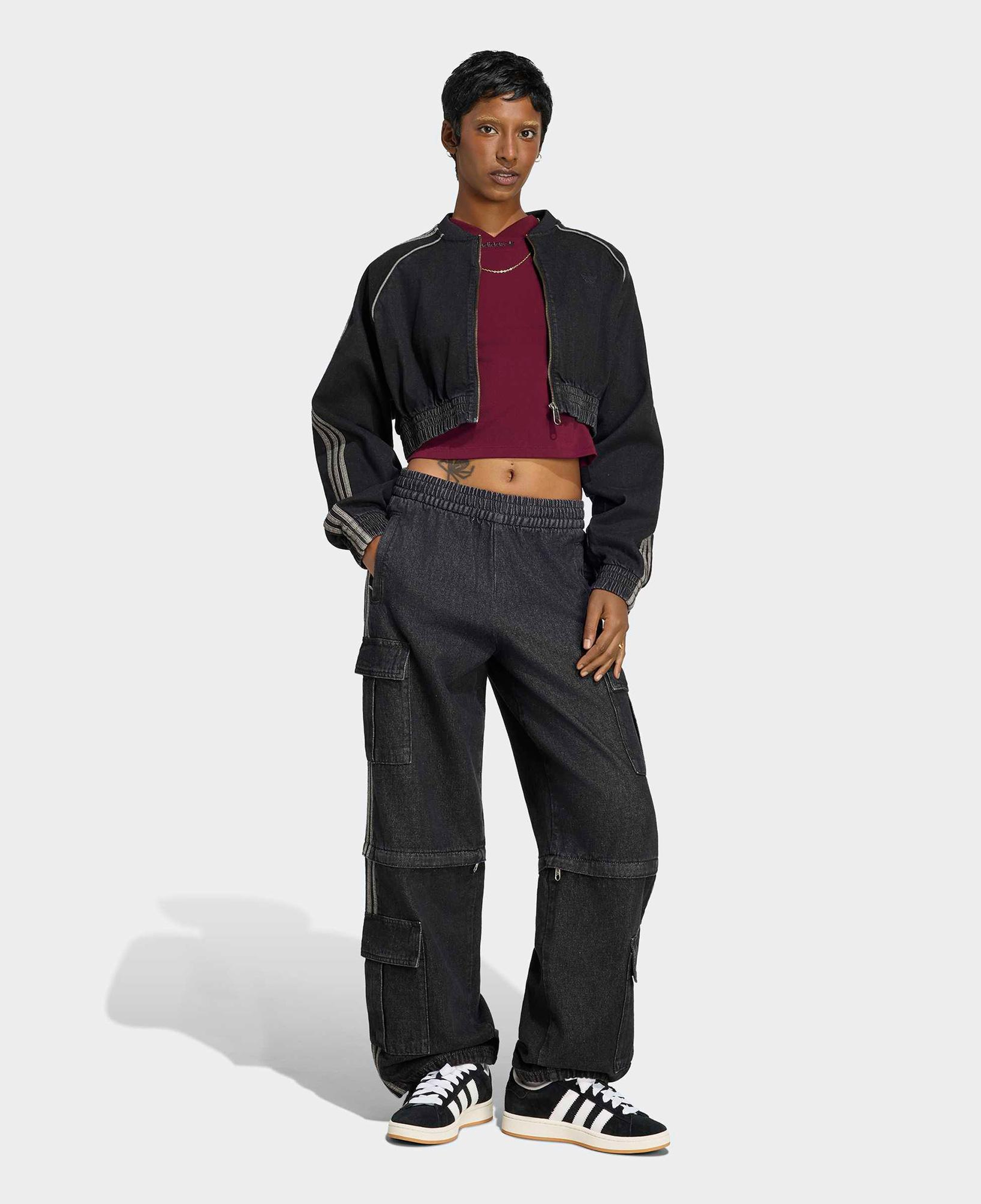 adidas Tracktop Kadın Siyah Ceket