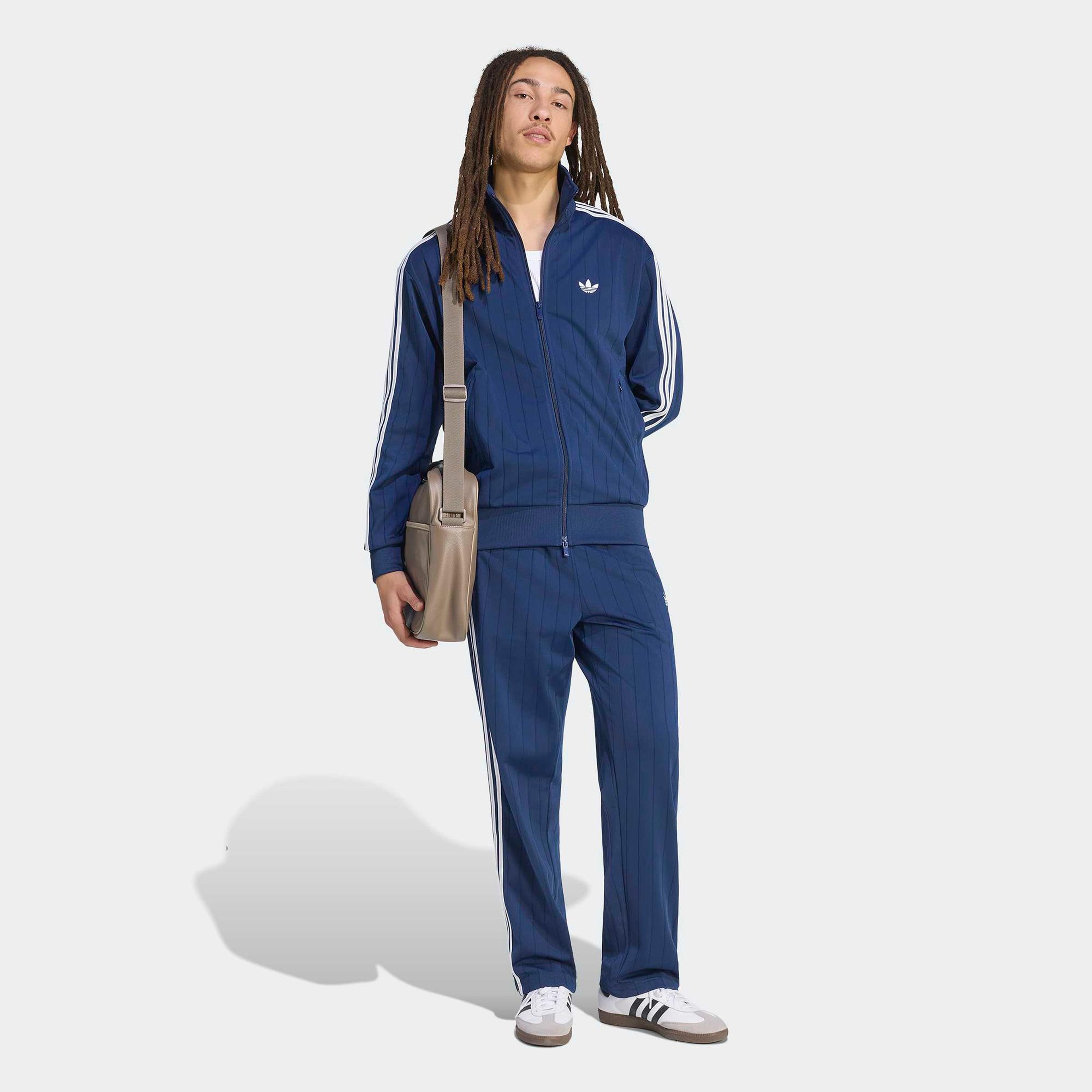 adidas Firebird Erkek Mavi Sweatshirt