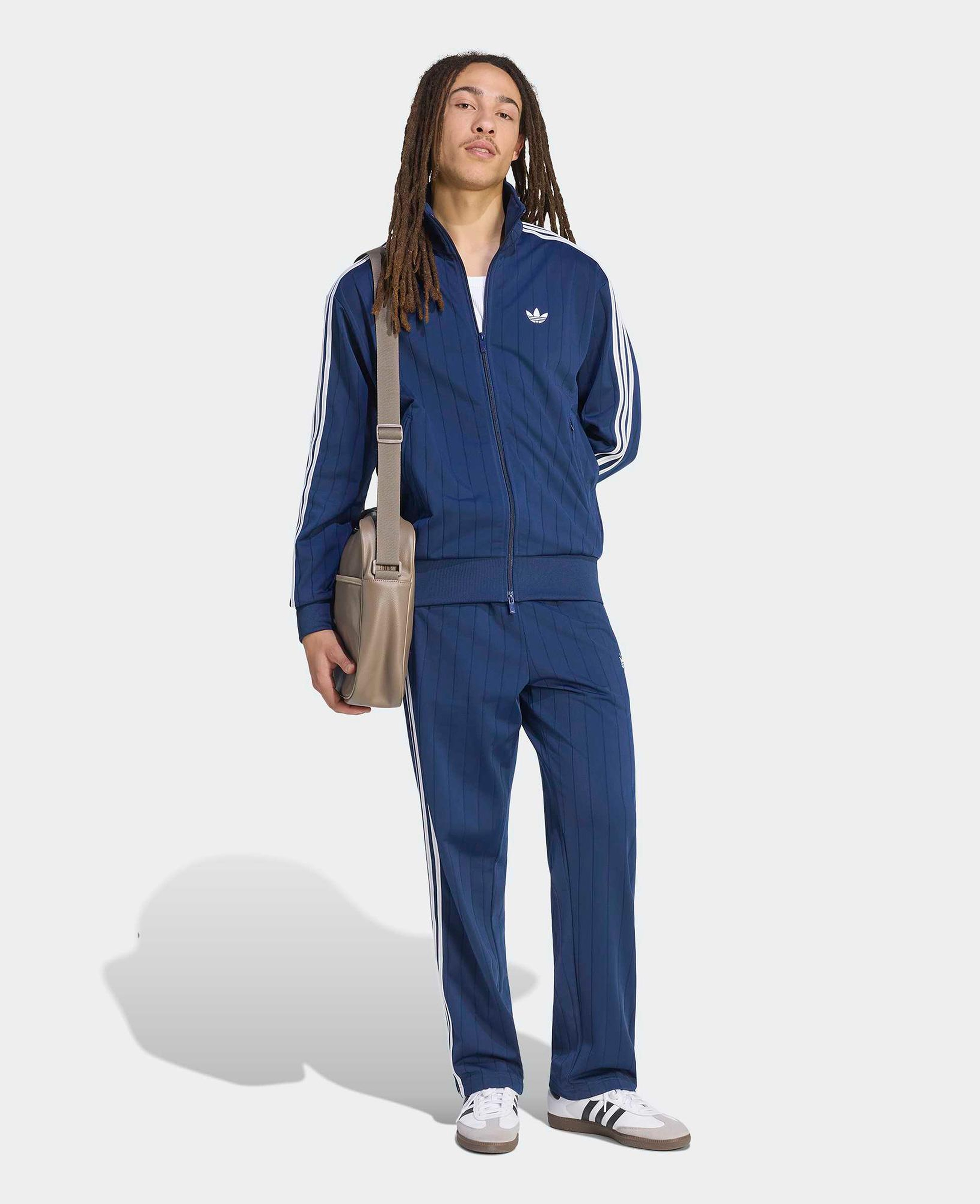 adidas Firebird Erkek Mavi Sweatshirt