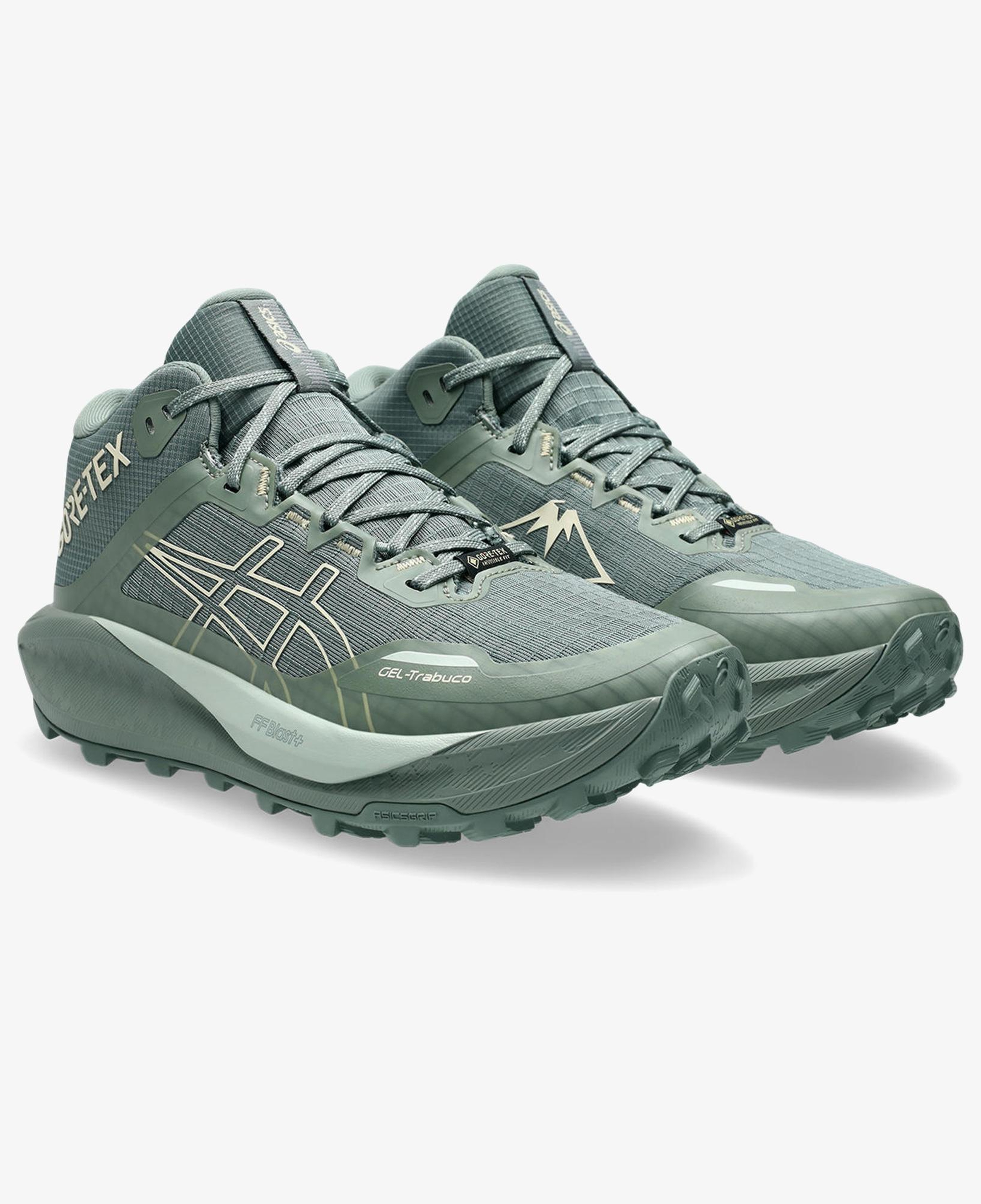 Asics Gel-Trabuco Mt Gore-Tex Kadın Yeşil Koşu Ayakkabısı