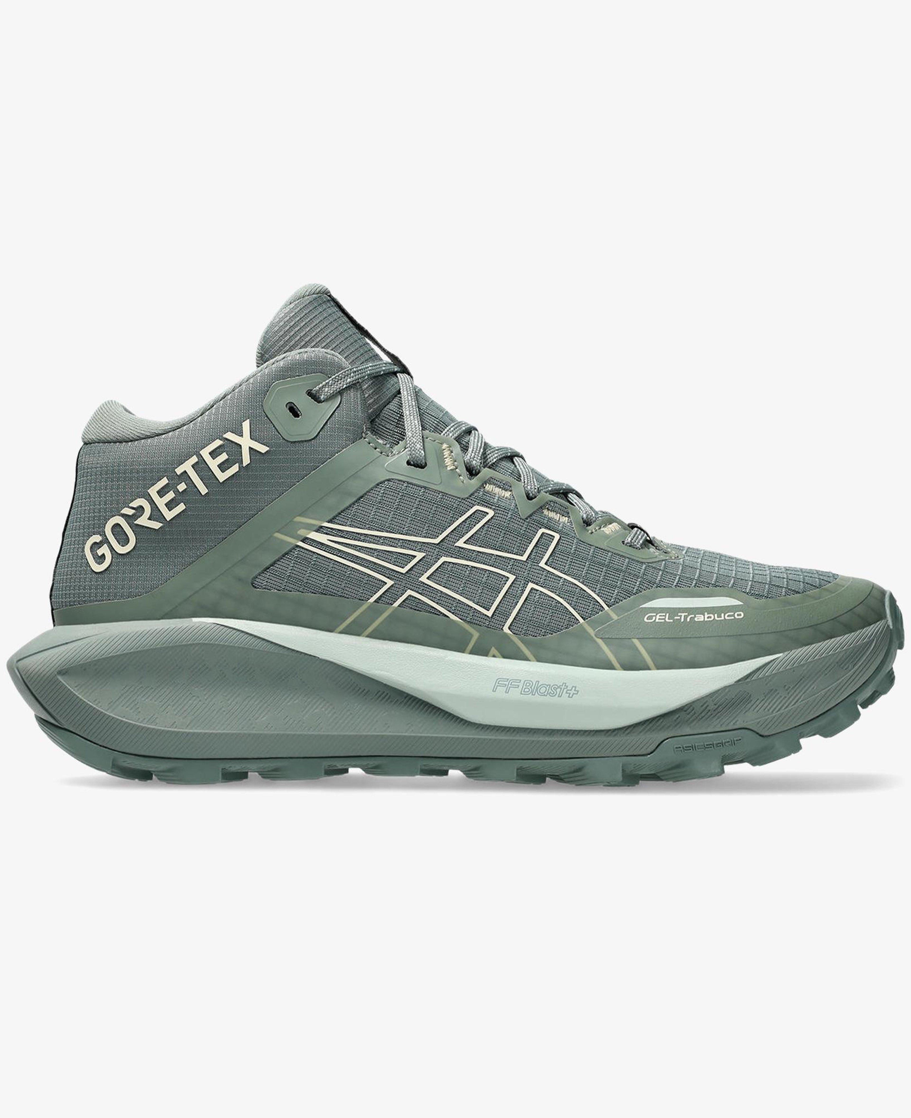 Asics Gel-Trabuco Mt Gore-Tex Kadın Yeşil Koşu Ayakkabısı