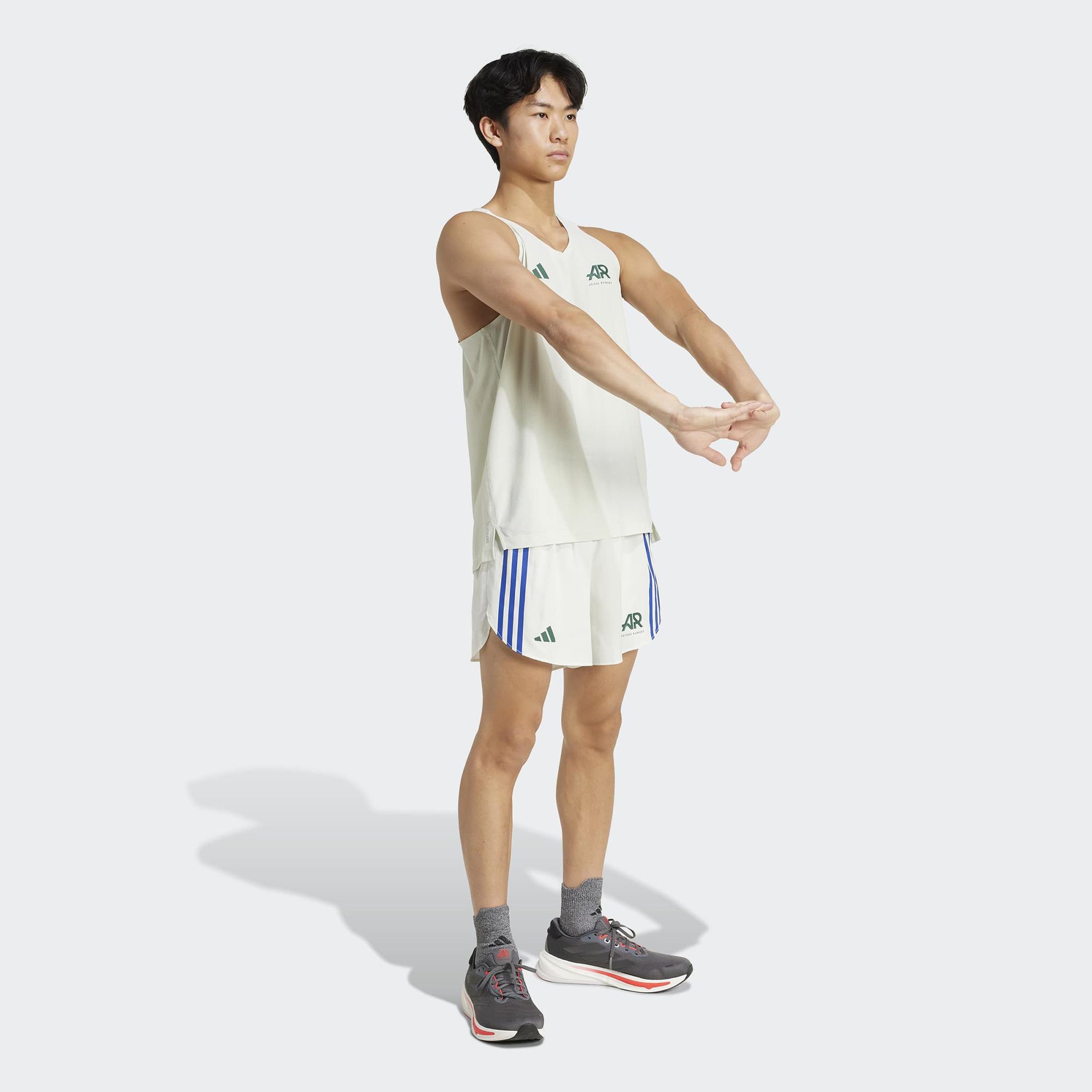 adidas Otr Ar Erkek Yeşil Koşu Şortu