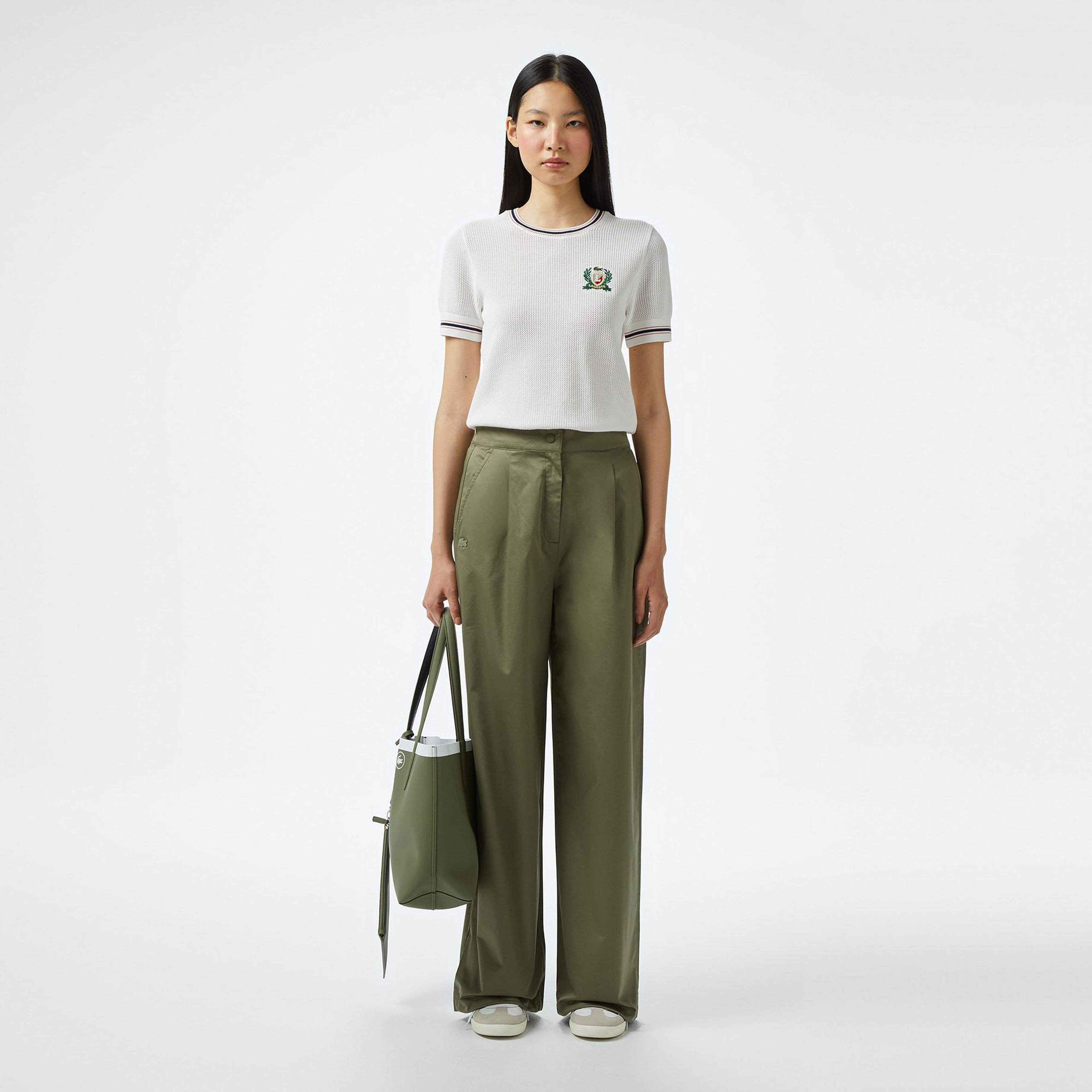 Lacoste Kadın Haki Pantolon