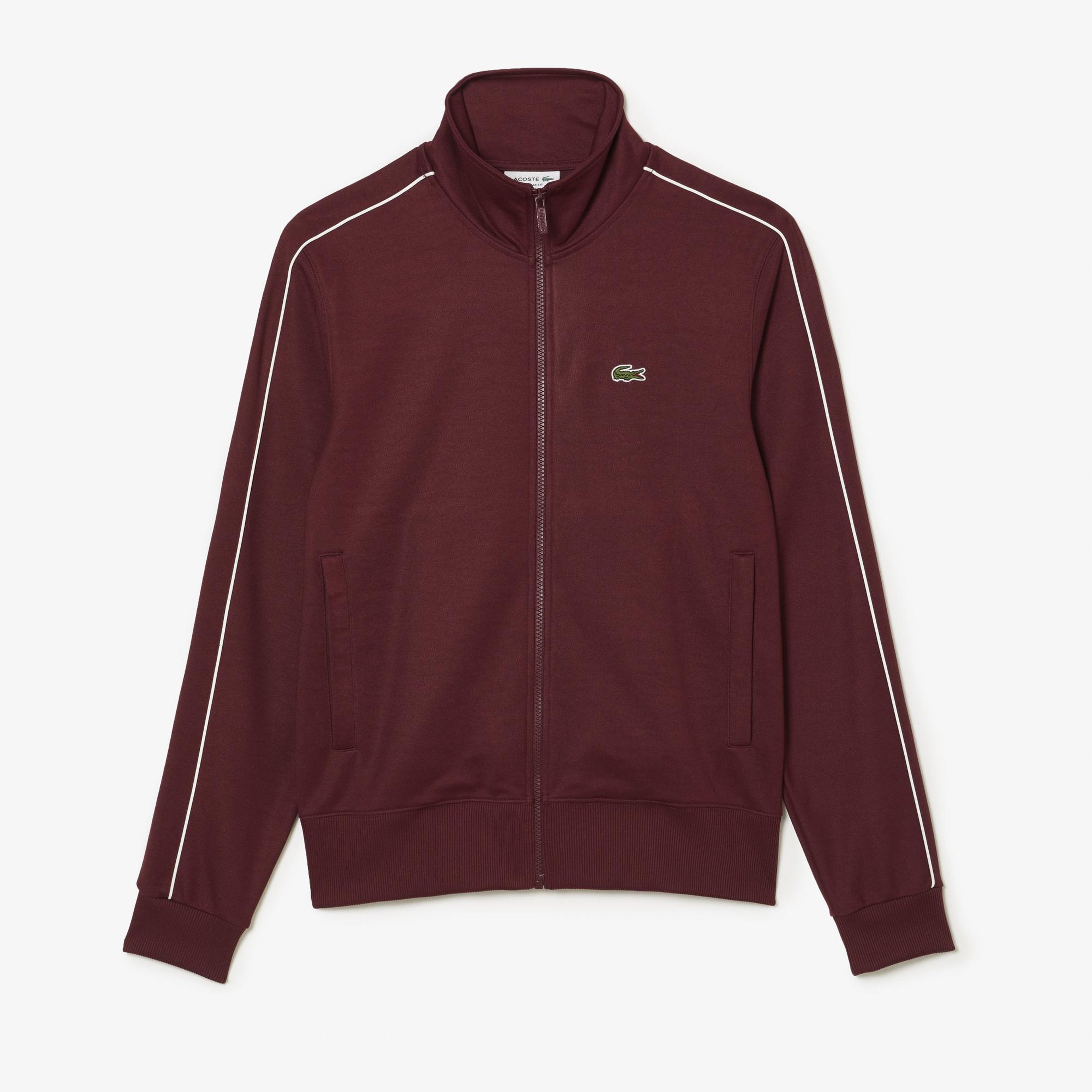 Lacoste Erkek Regular Fit Fermuarlı Kırmızı Sweatshirt