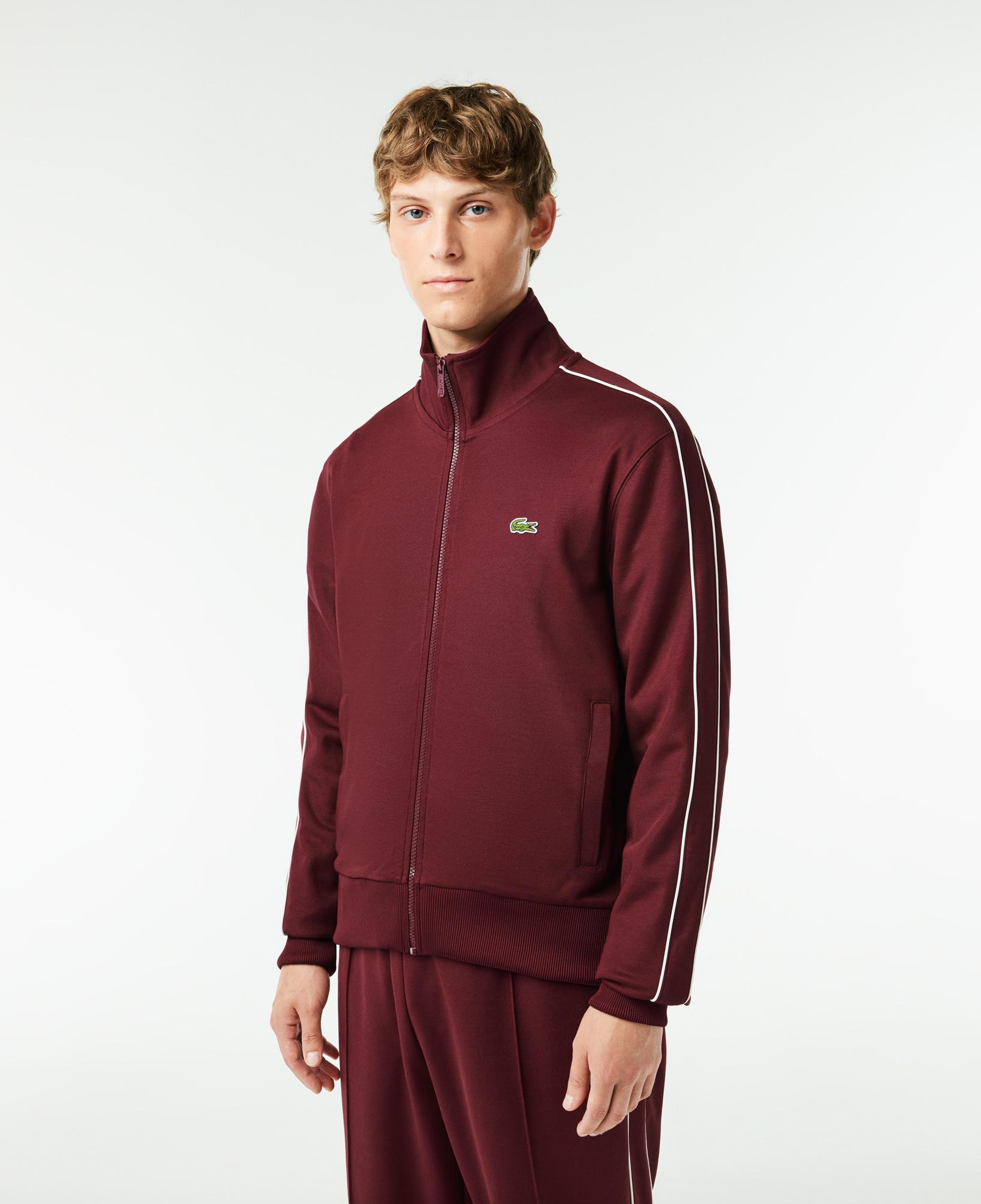 Lacoste Erkek Regular Fit Fermuarlı Kırmızı Sweatshirt