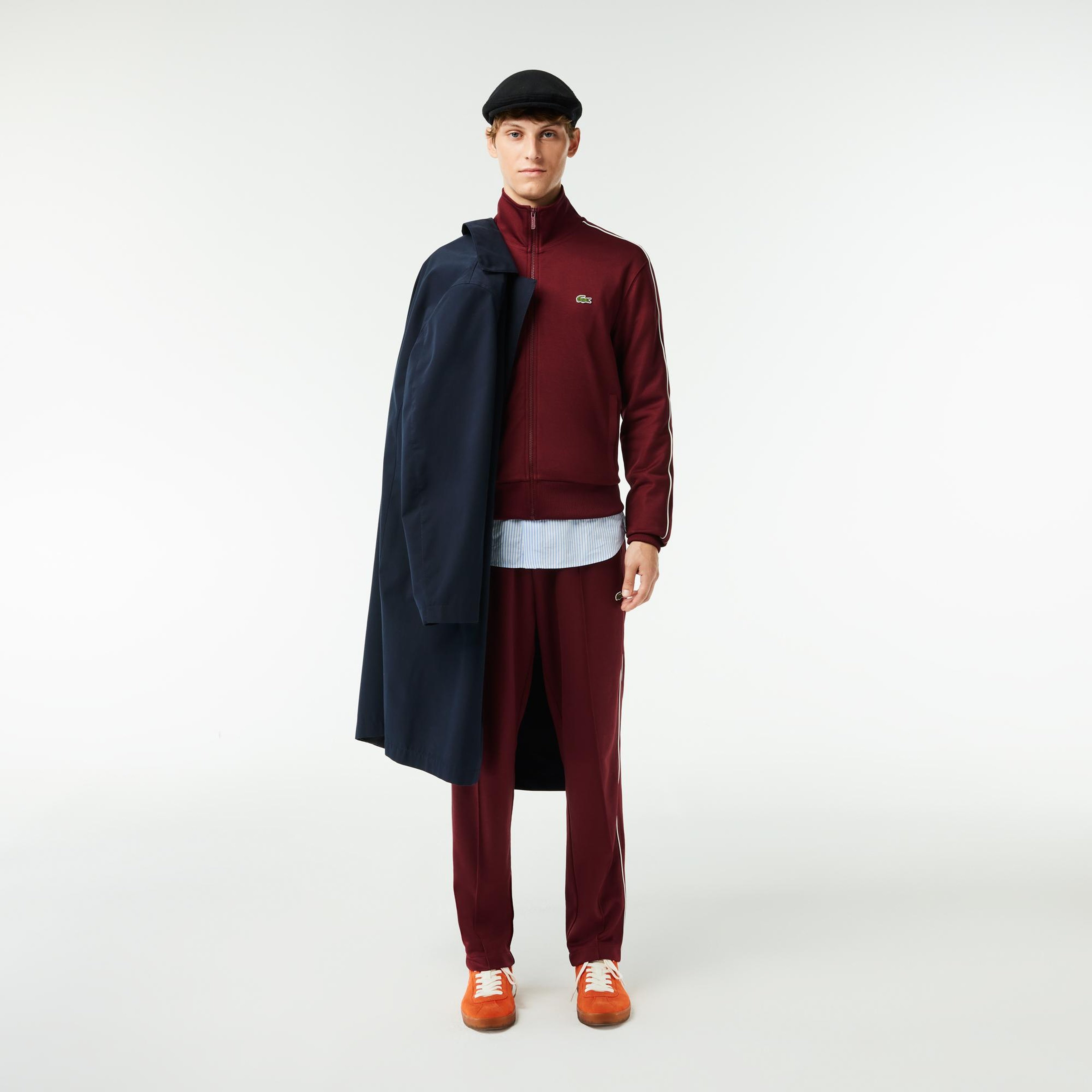 Lacoste Erkek Regular Fit Fermuarlı Kırmızı Sweatshirt