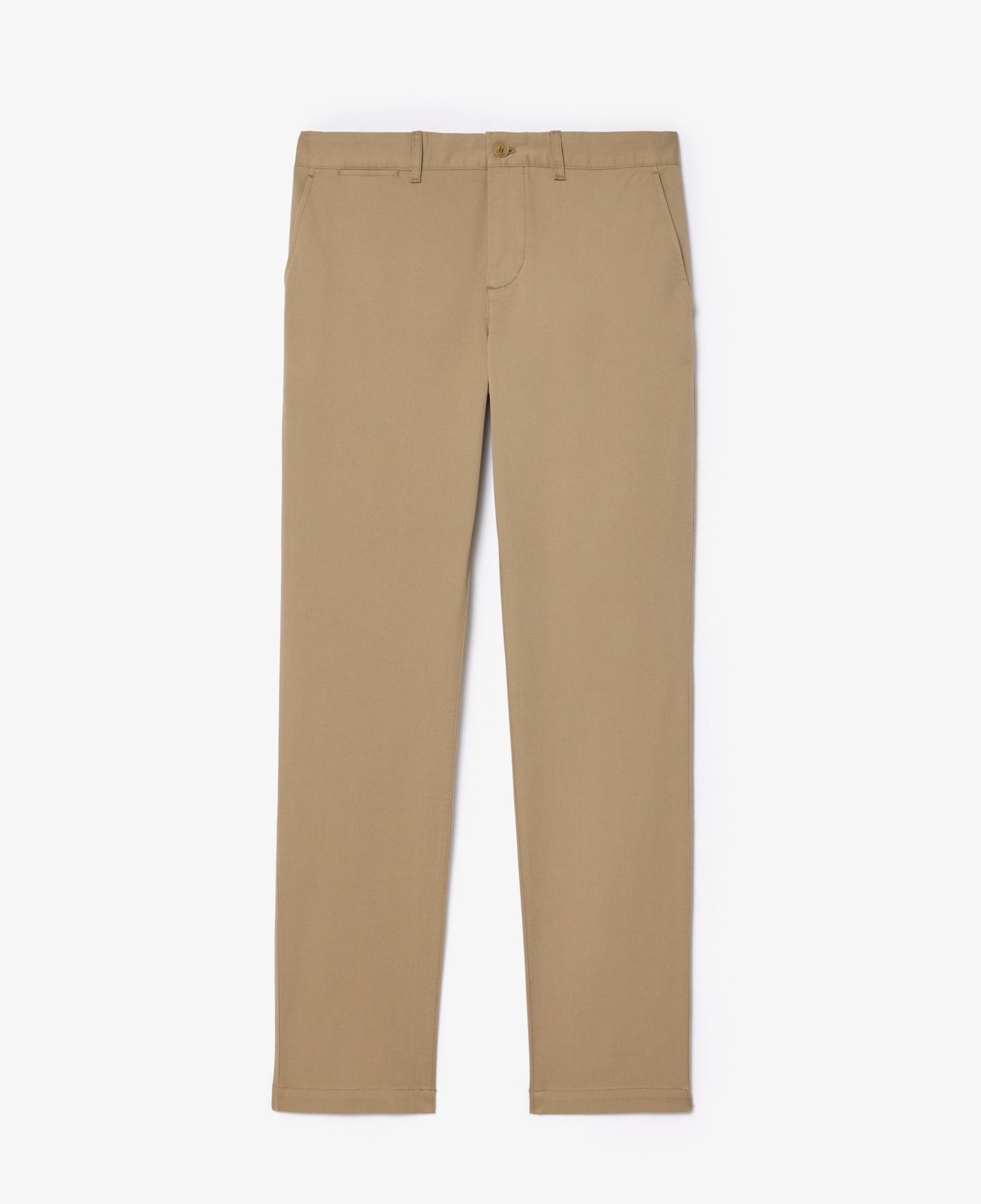 Erkek Slim Fit Chino Bej Pantolon