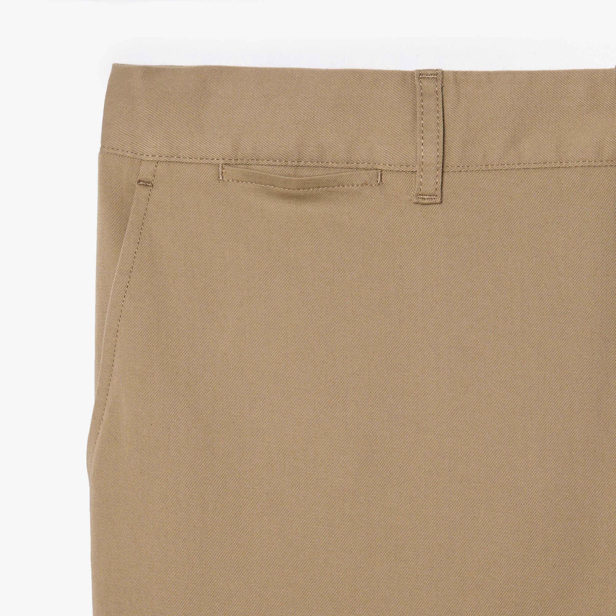 Erkek Slim Fit Chino Bej Pantolon