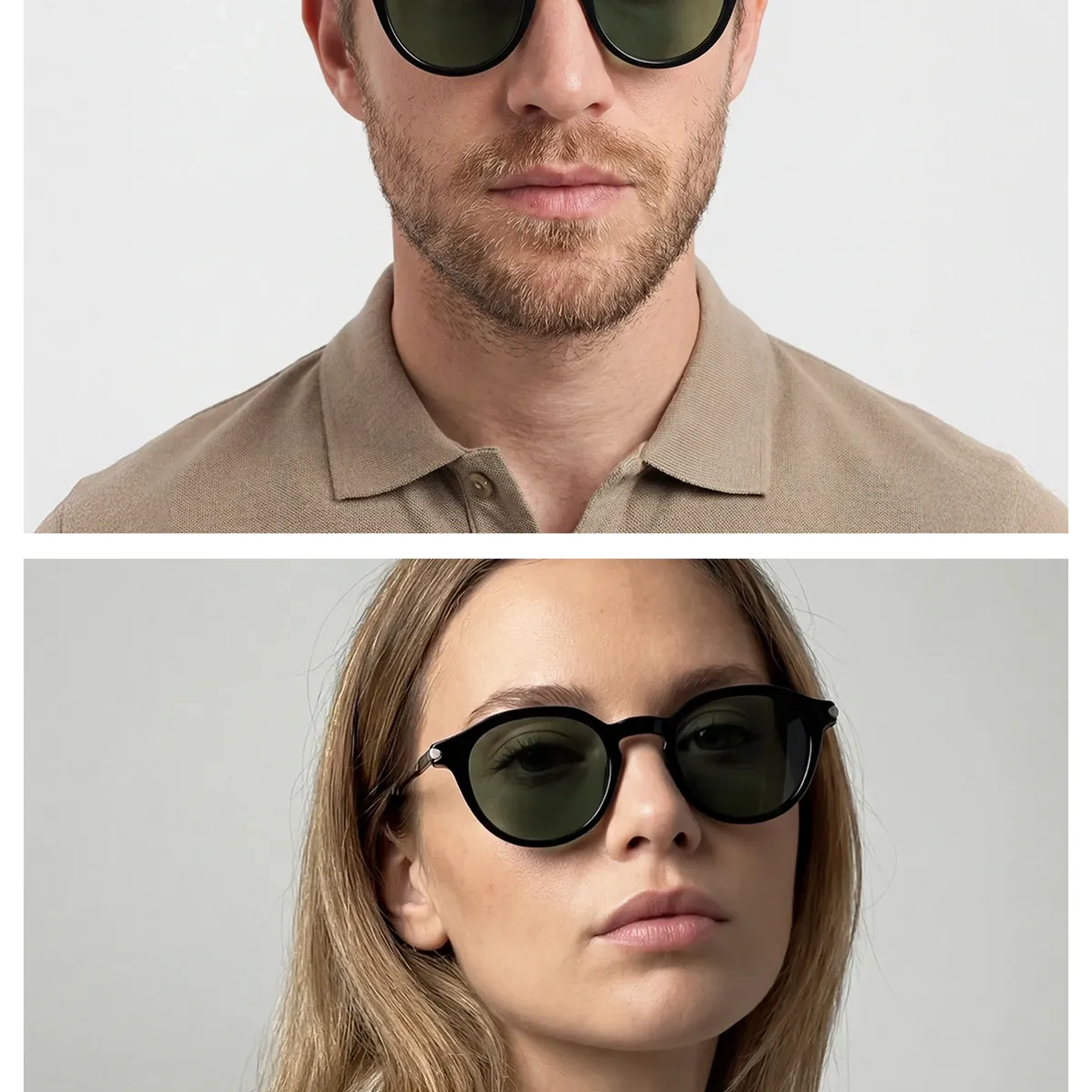 EOH4005 C1 Siyah Asetat Unisex Güneş Gözlüğü