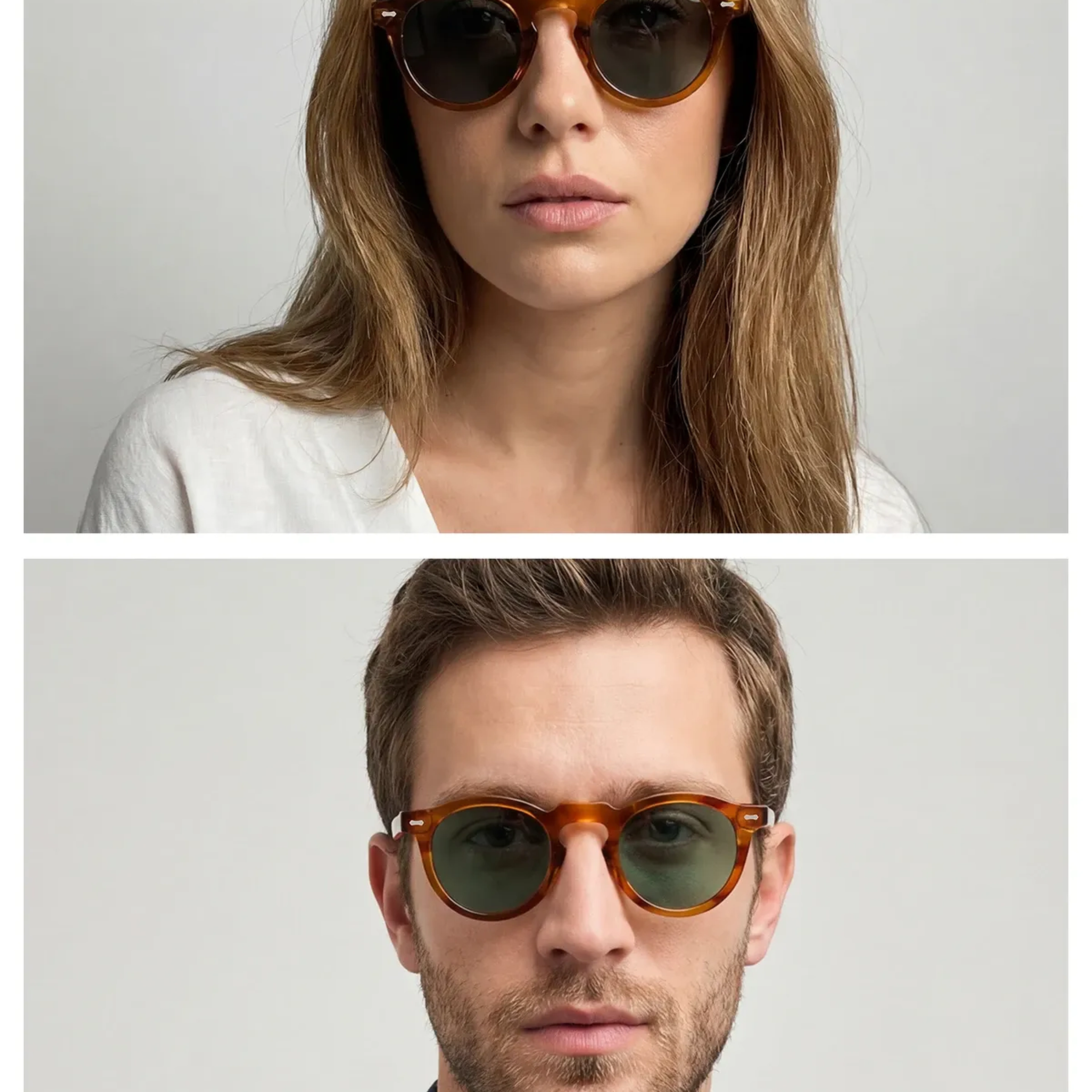 EOH4006 C4 Amber Asetat Unisex Güneş Gözlüğü
