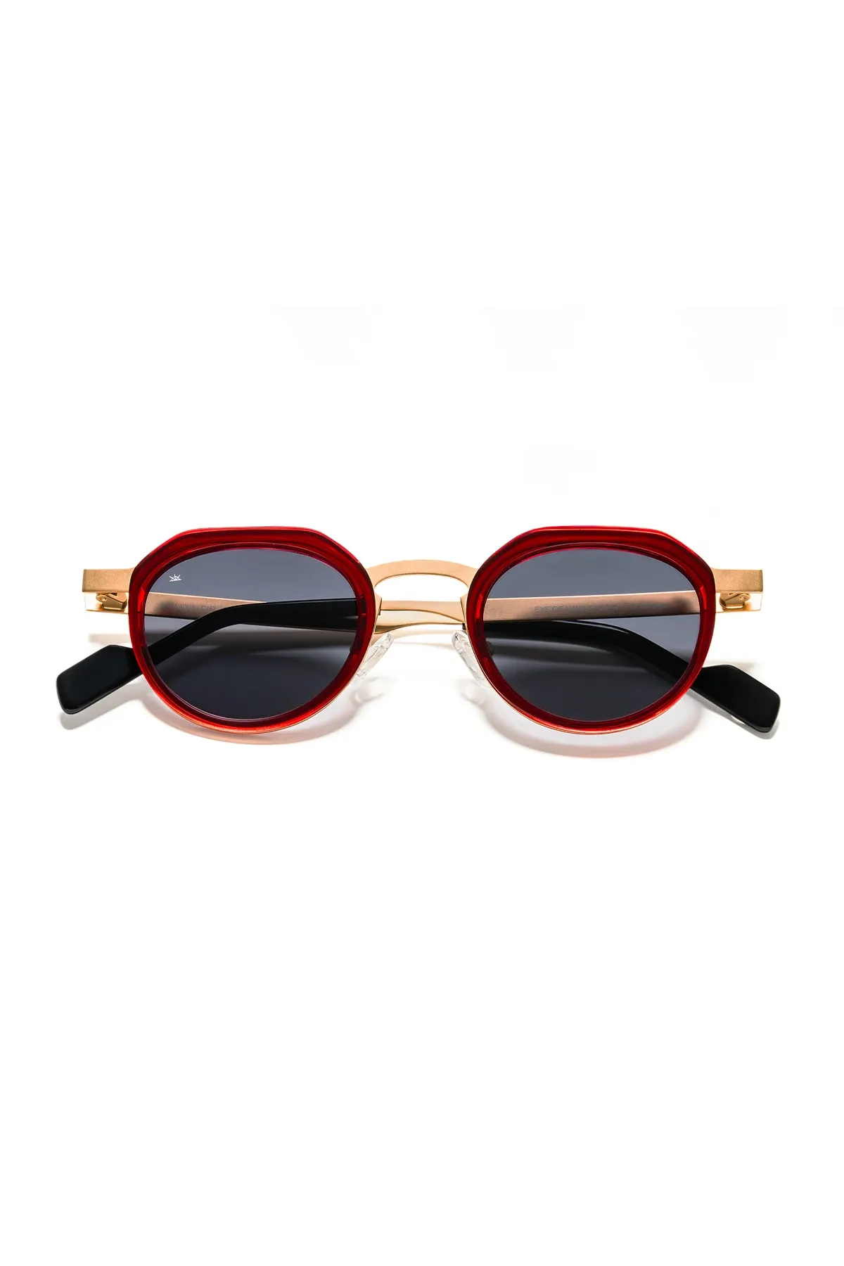 EOH4008 C2 Kırmızı/Sarı Metal Unisex Güneş Gözlüğü