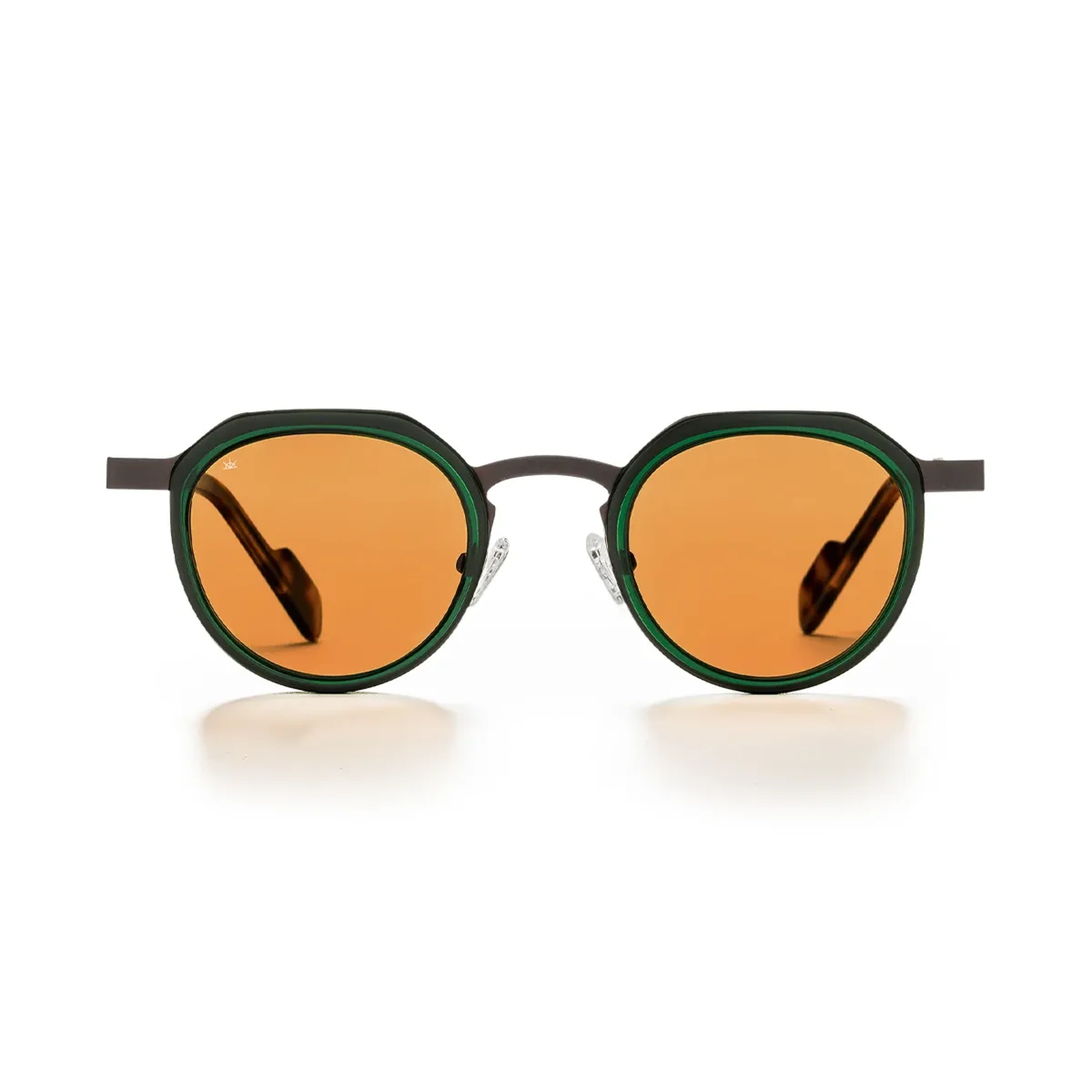 EOH4008 C4 Yeşil/Kahverengi Metal Unisex Güneş Gözlüğü