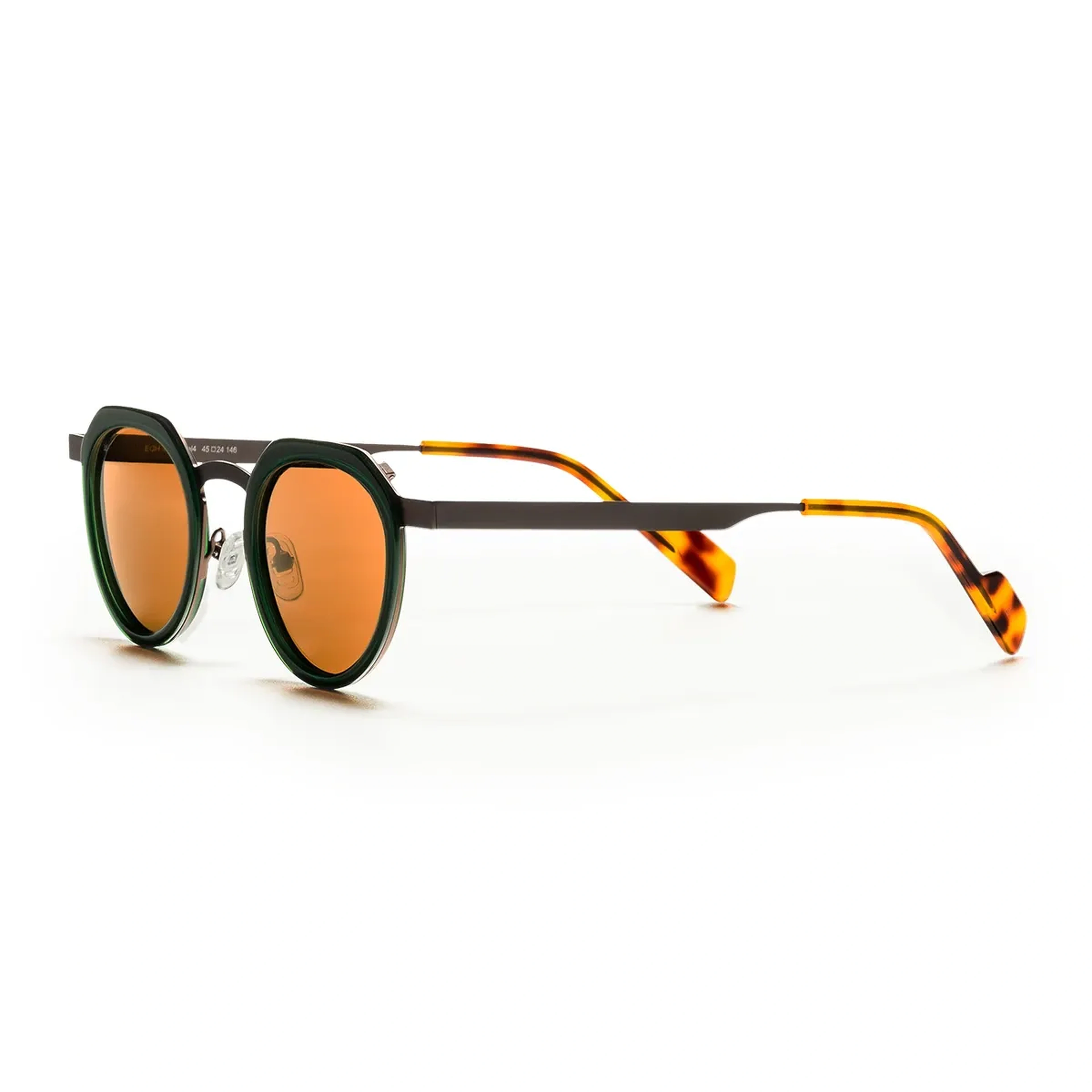 EOH4008 C4 Yeşil/Kahverengi Metal Unisex Güneş Gözlüğü