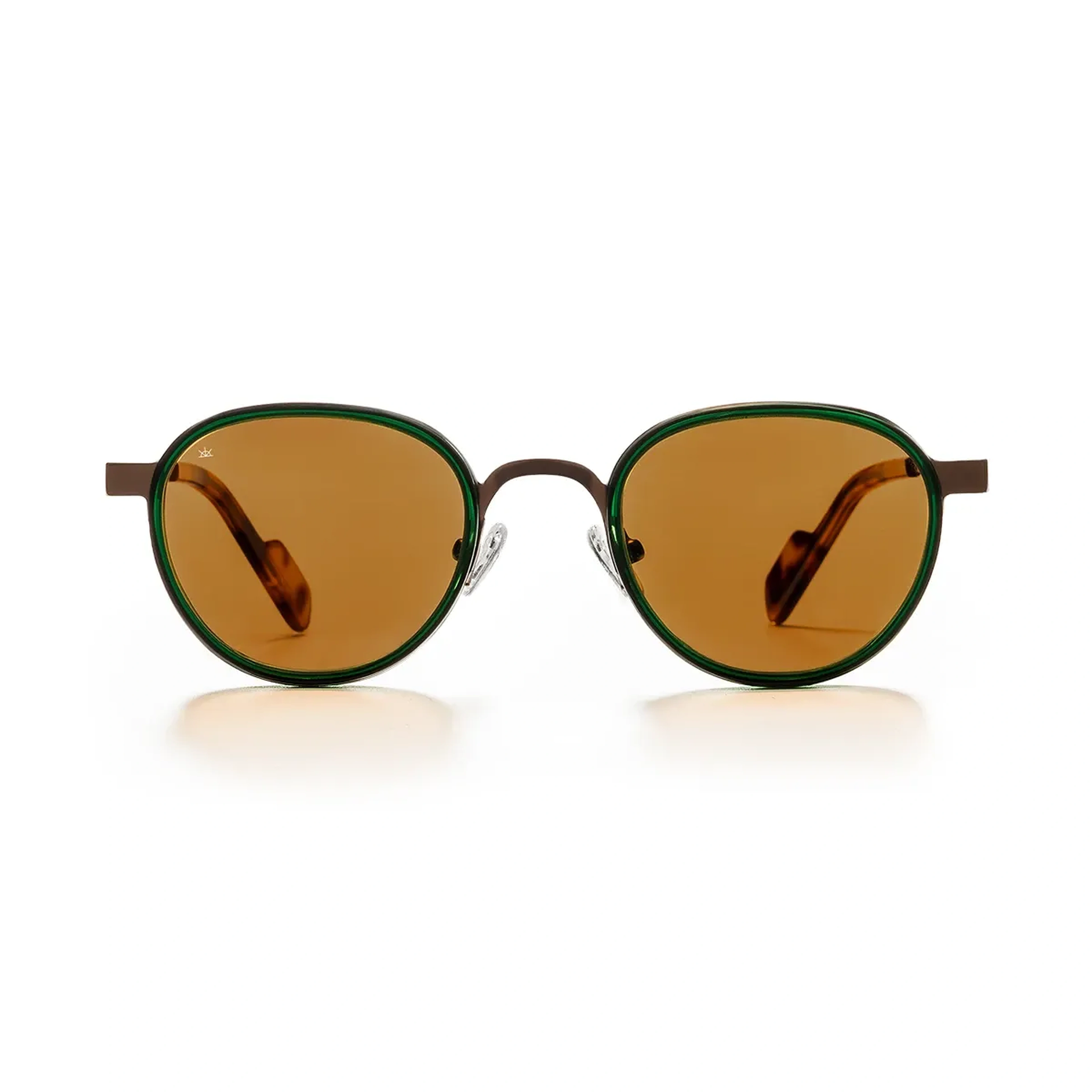 EOH4010 C2 Yeşil/Kahverengi Metal Unisex Güneş Gözlüğü