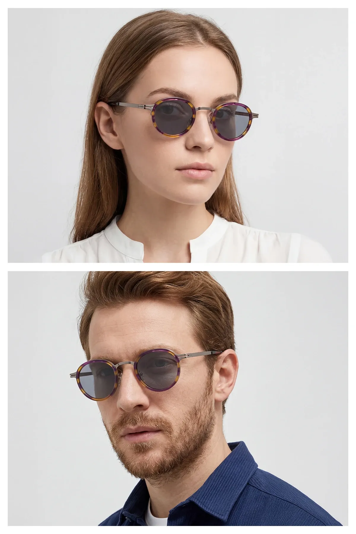 EOH4012 C4 Gri Metal Unisex Güneş Gözlüğü