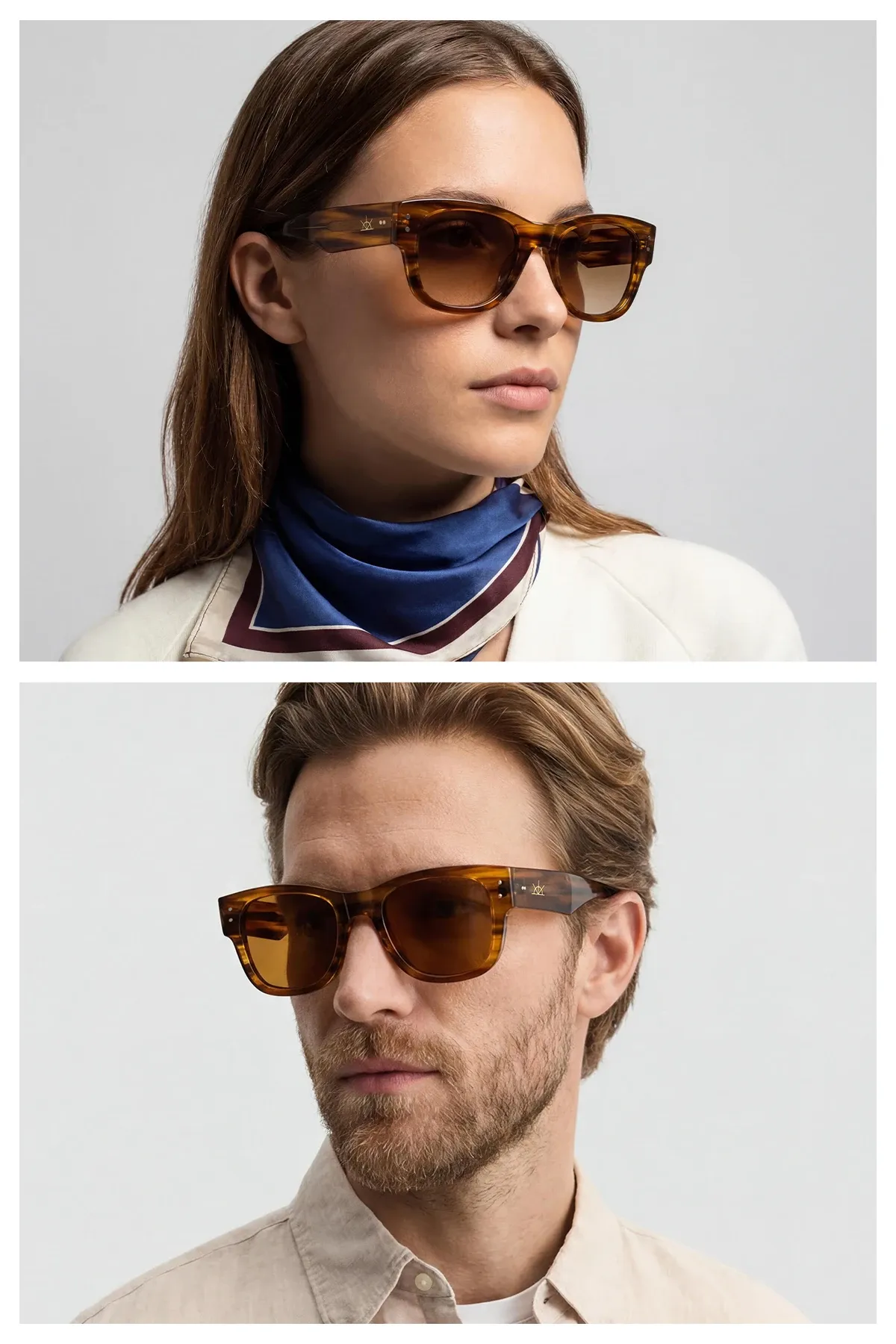 EOH4014 C4 Amber Asetat Unisex Güneş Gözlüğü