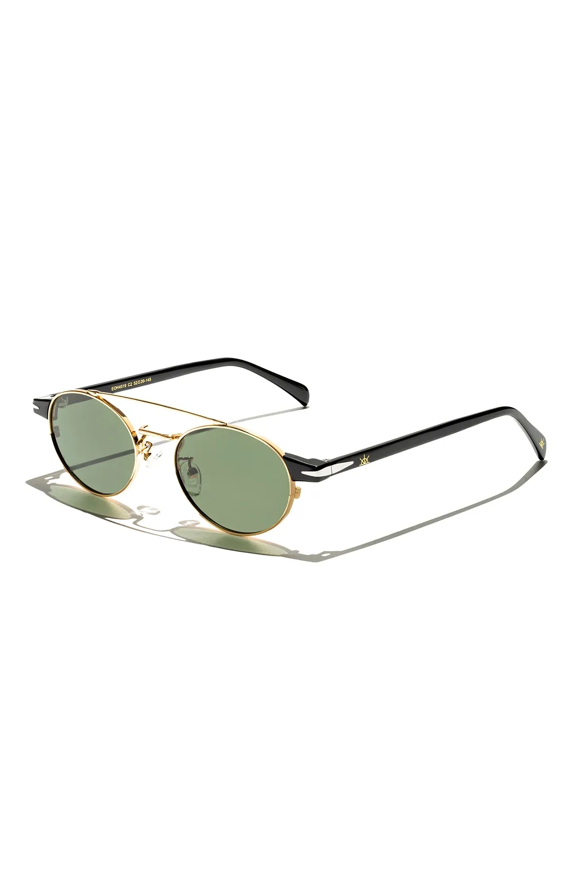 EOH4019 C2 Sarı/Siyah Metal Unisex Güneş Gözlüğü