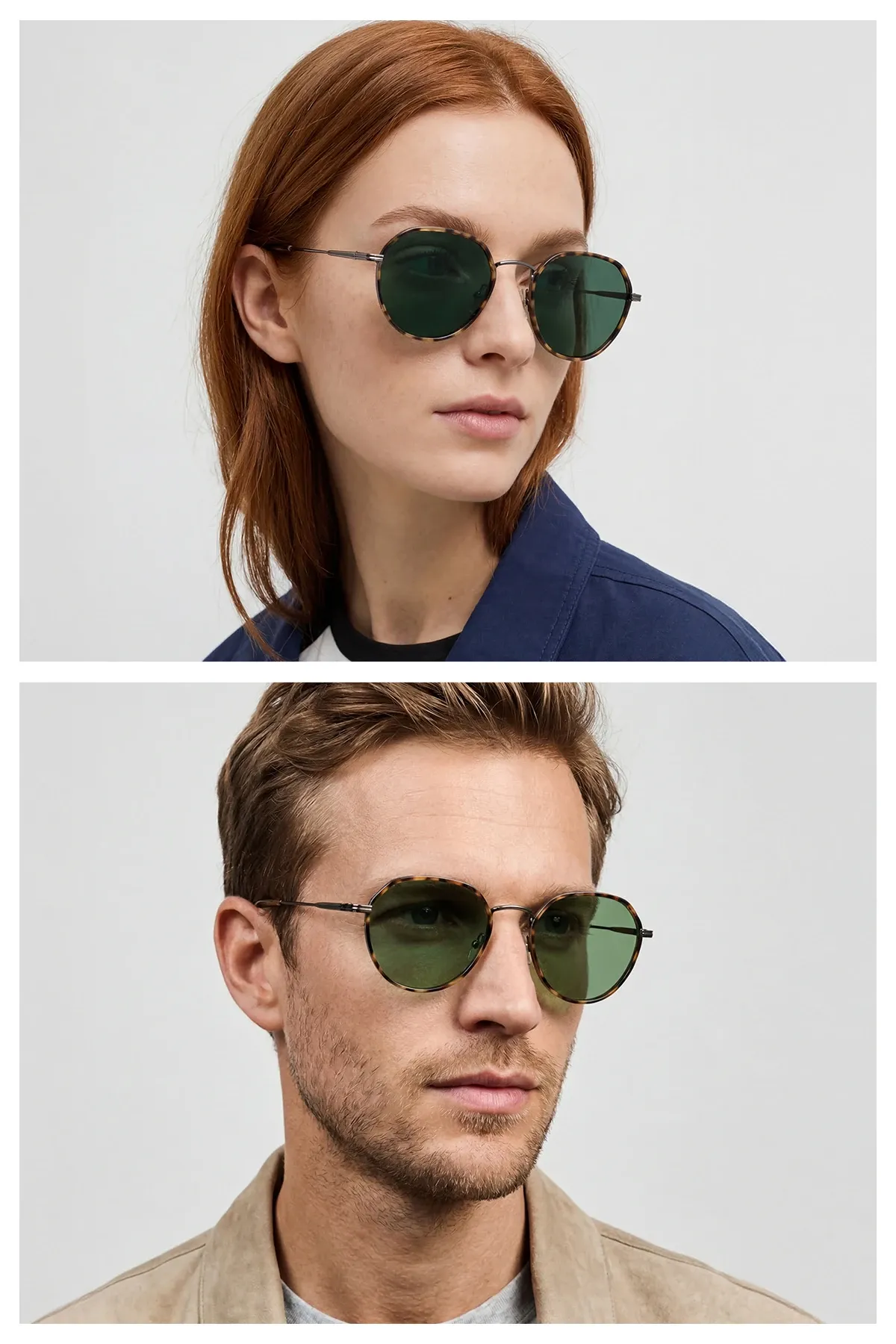 EOH4020 C1 Gri Metal Unisex Güneş Gözlüğü