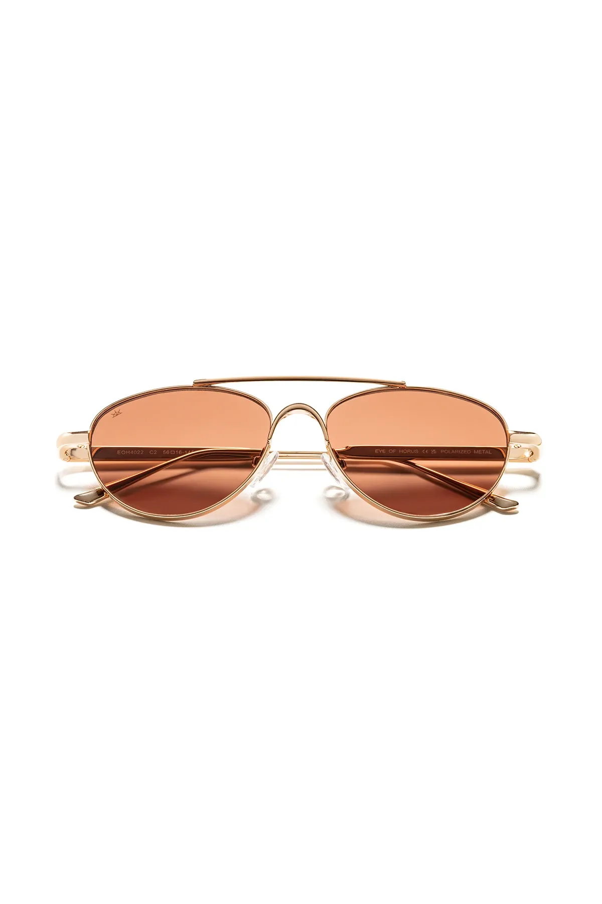 EOH4022 C2 Sarı Metal Unisex Güneş Gözlüğü