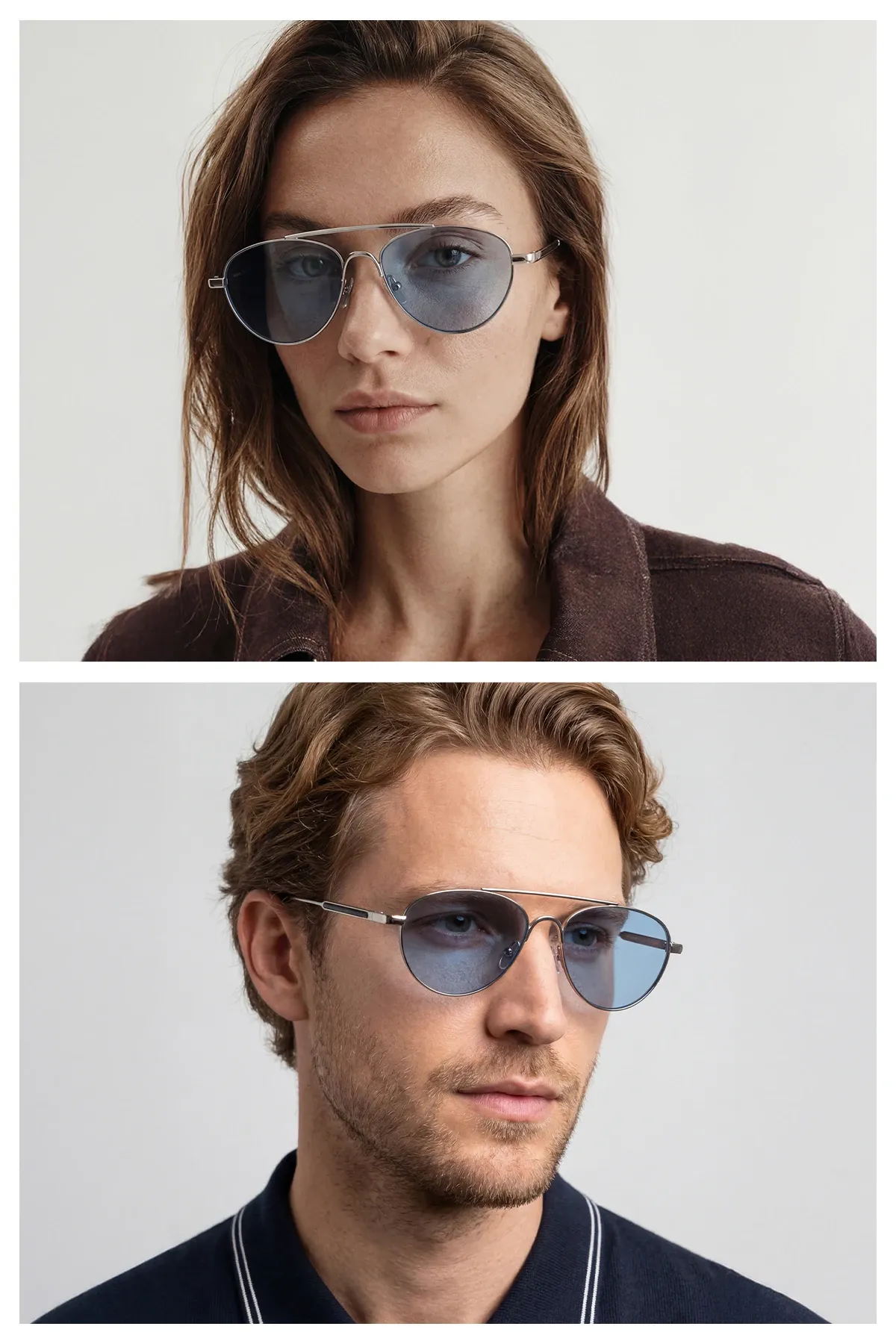 EOH4022 C4 Gri Metal Unisex Güneş Gözlüğü