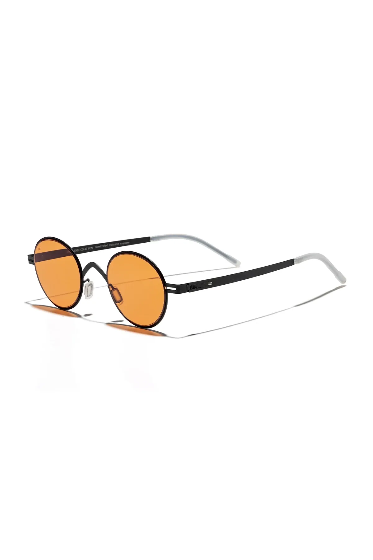 EOH5000 C3 Turuncu Ultra Hafif Metal Yuvarlak Unisex Güneş Gözlüğü