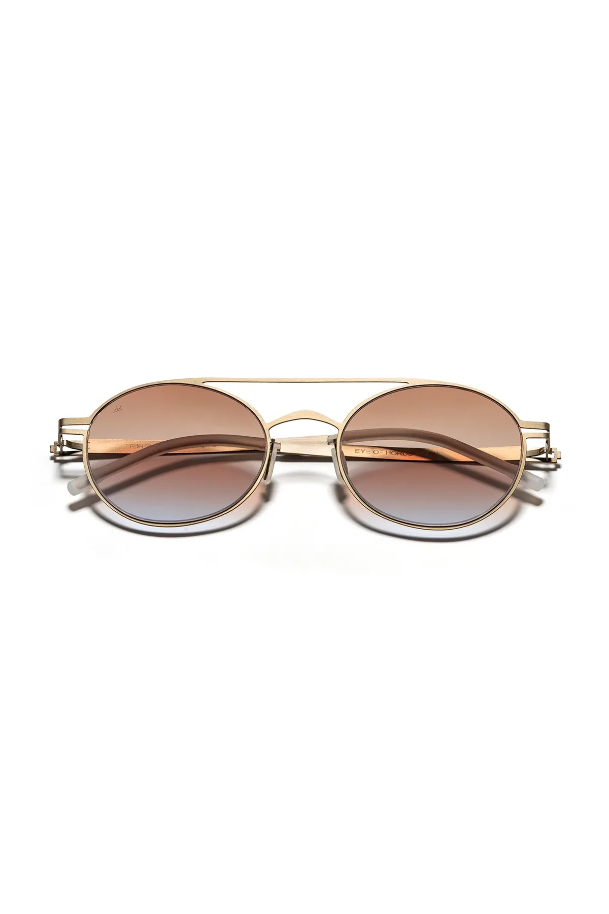 EOH5001 C2 Kahverengi Ultra Hafif Metal Pilot Unisex Güneş Gözlüğü