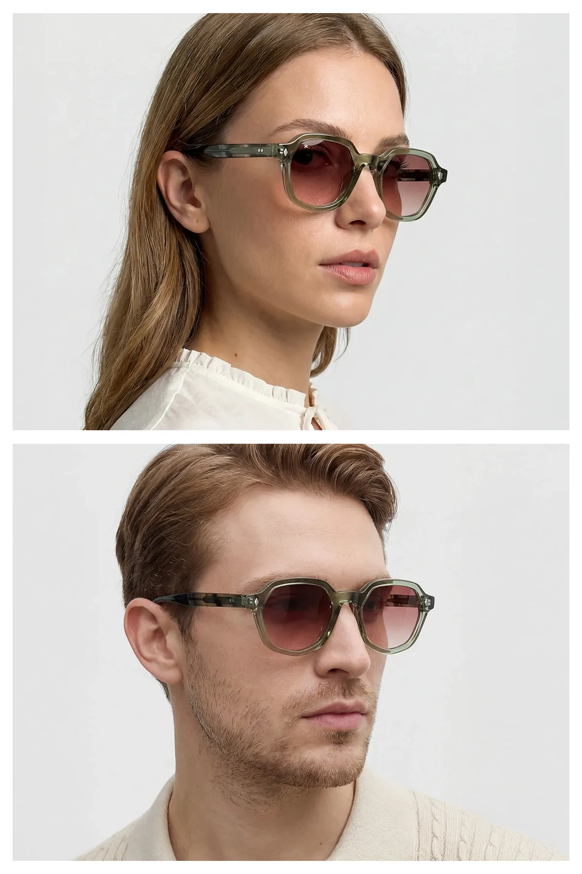 Mihenk C4 Haki Unisex Güneş Gözlüğü