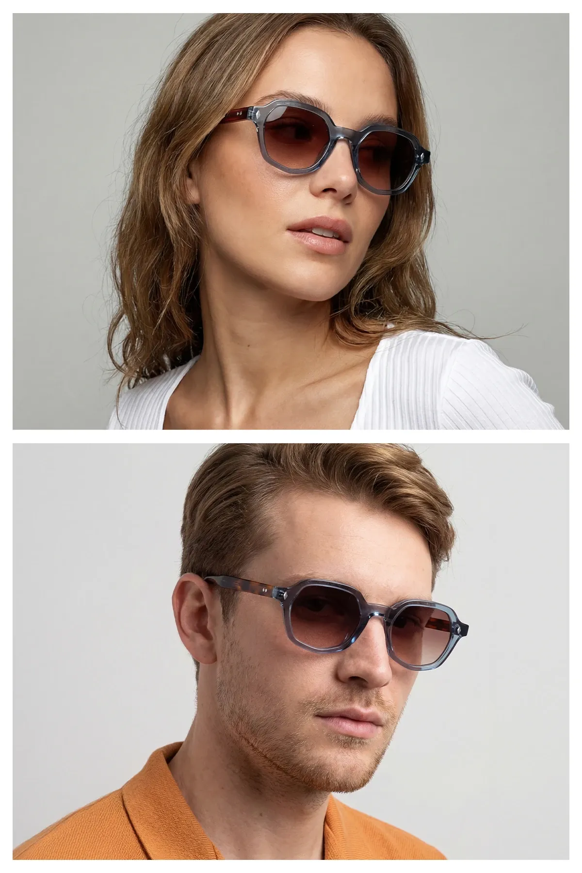 Mihenk C6 Mavi Unisex Güneş Gözlüğü