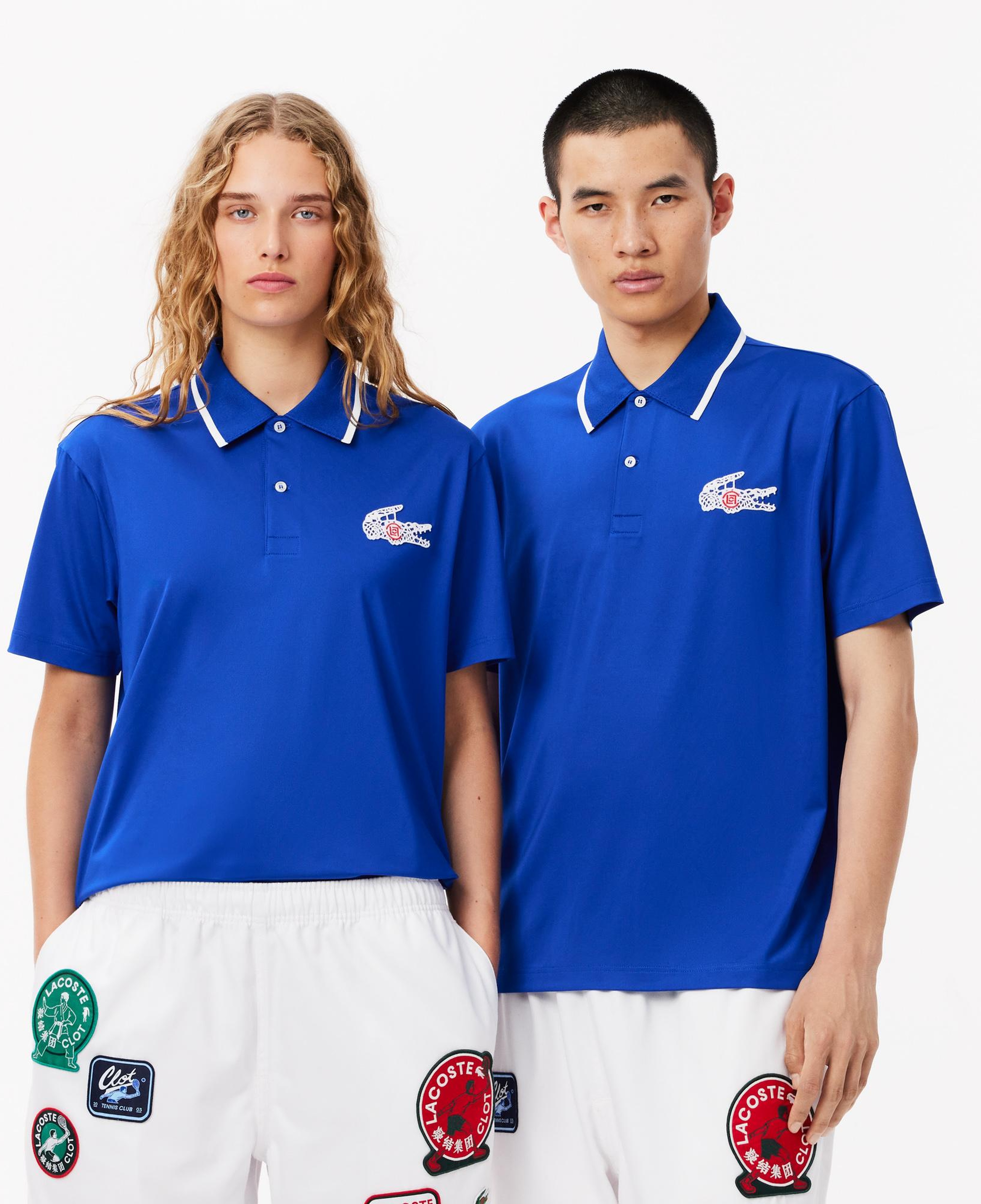 CLOT Unisex Relaxed Fit Mavi Polo