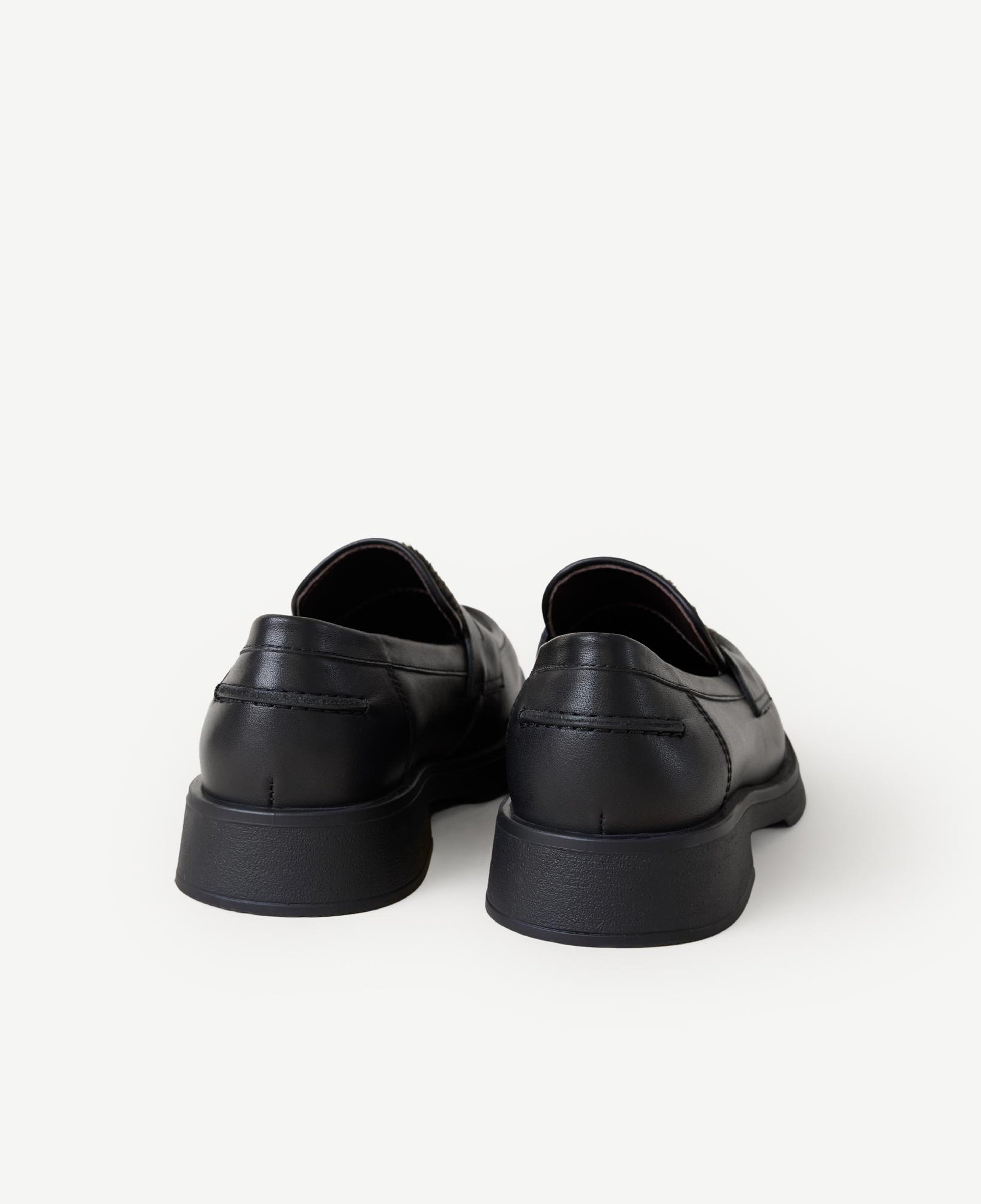 YARGICI Tay Tüylü Deri Loafer