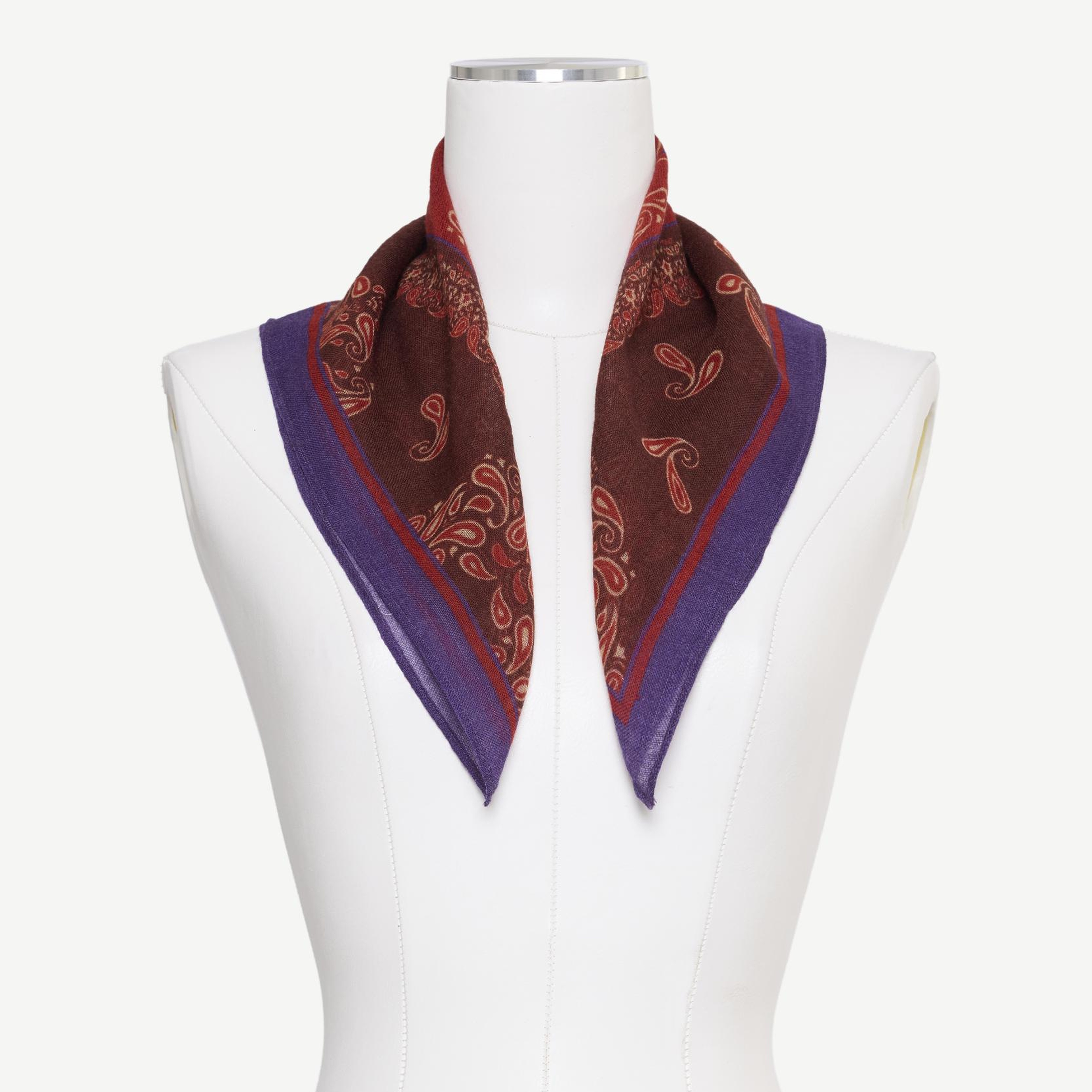 YARGICI Paisley Desenli Fular