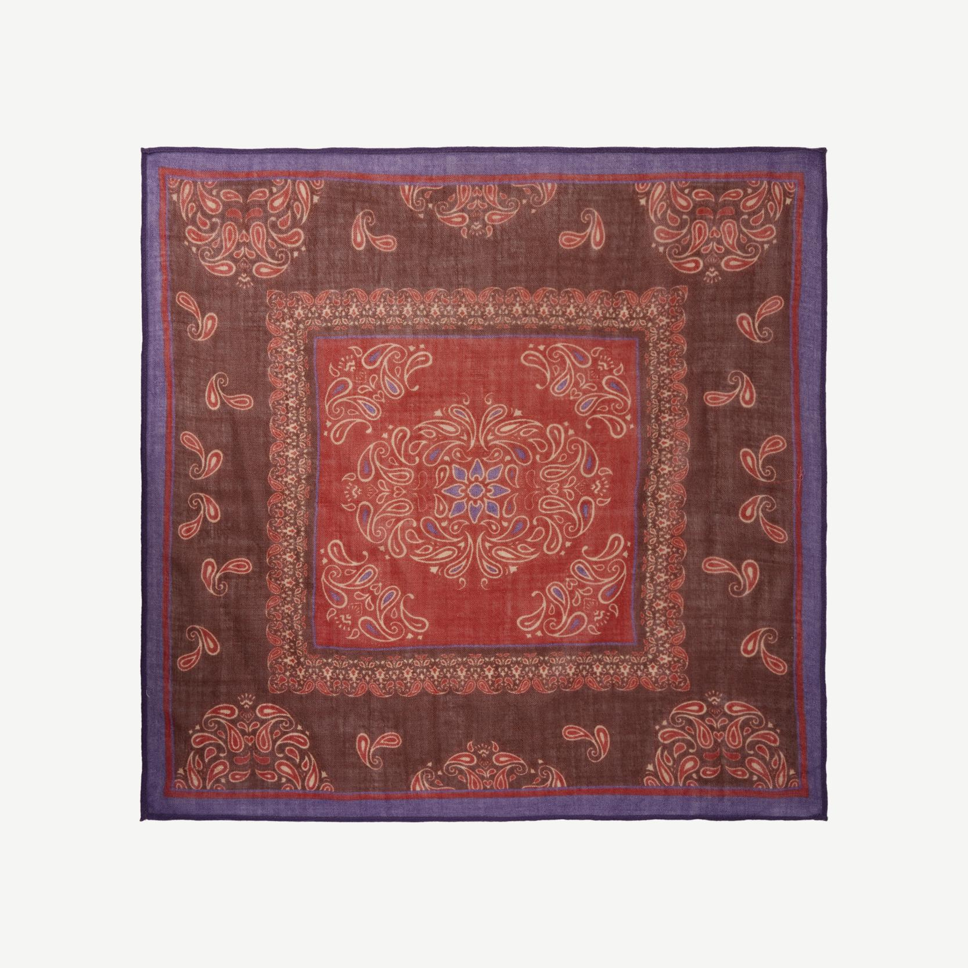 YARGICI Paisley Desenli Fular
